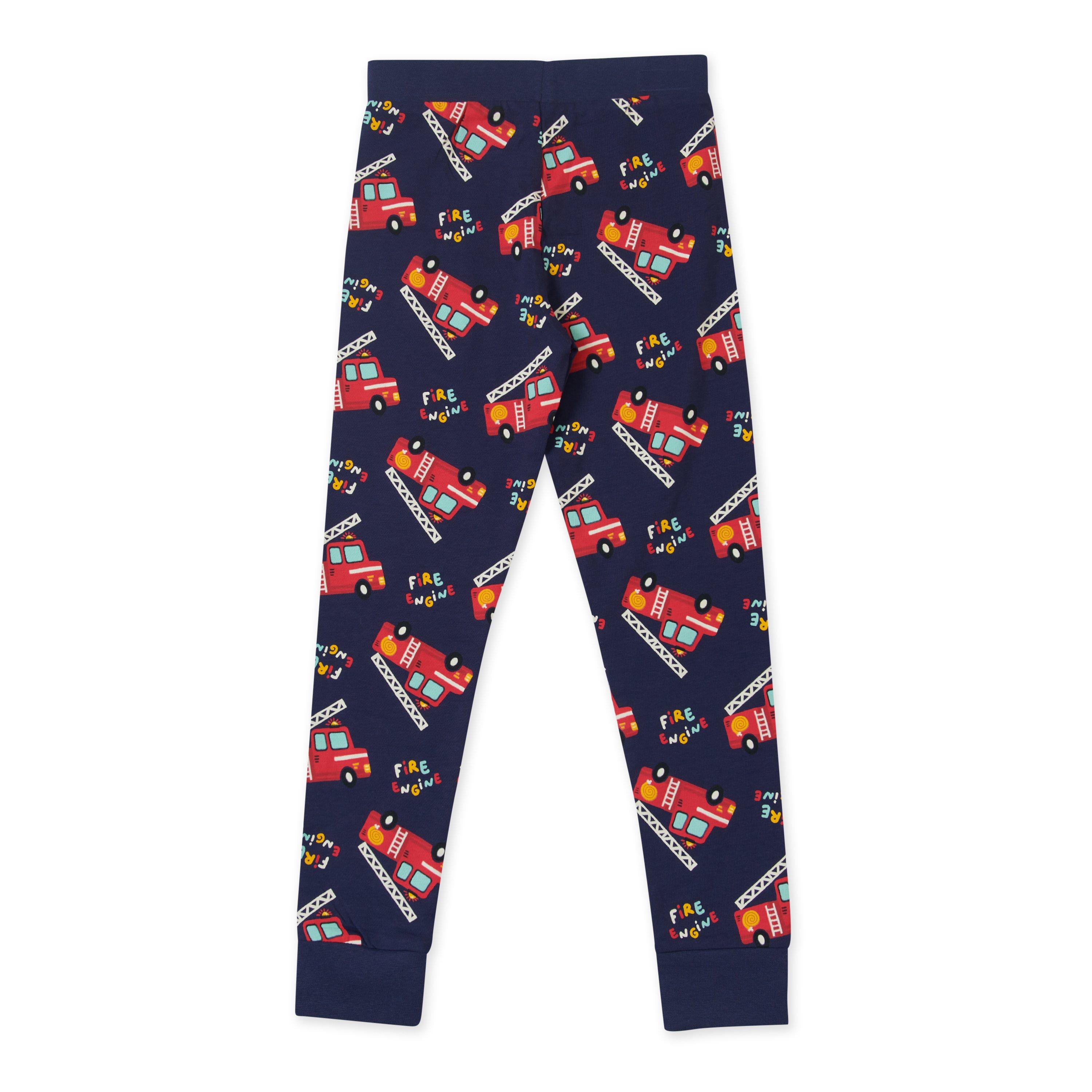 Marineblauw/Multi - Firetrap - Long-Sleeve Pyjama Set - 16