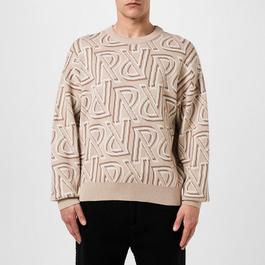 Represent Monogram Knit Sweater