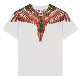 Marcelo Burlon Wings Prnt T Ch99