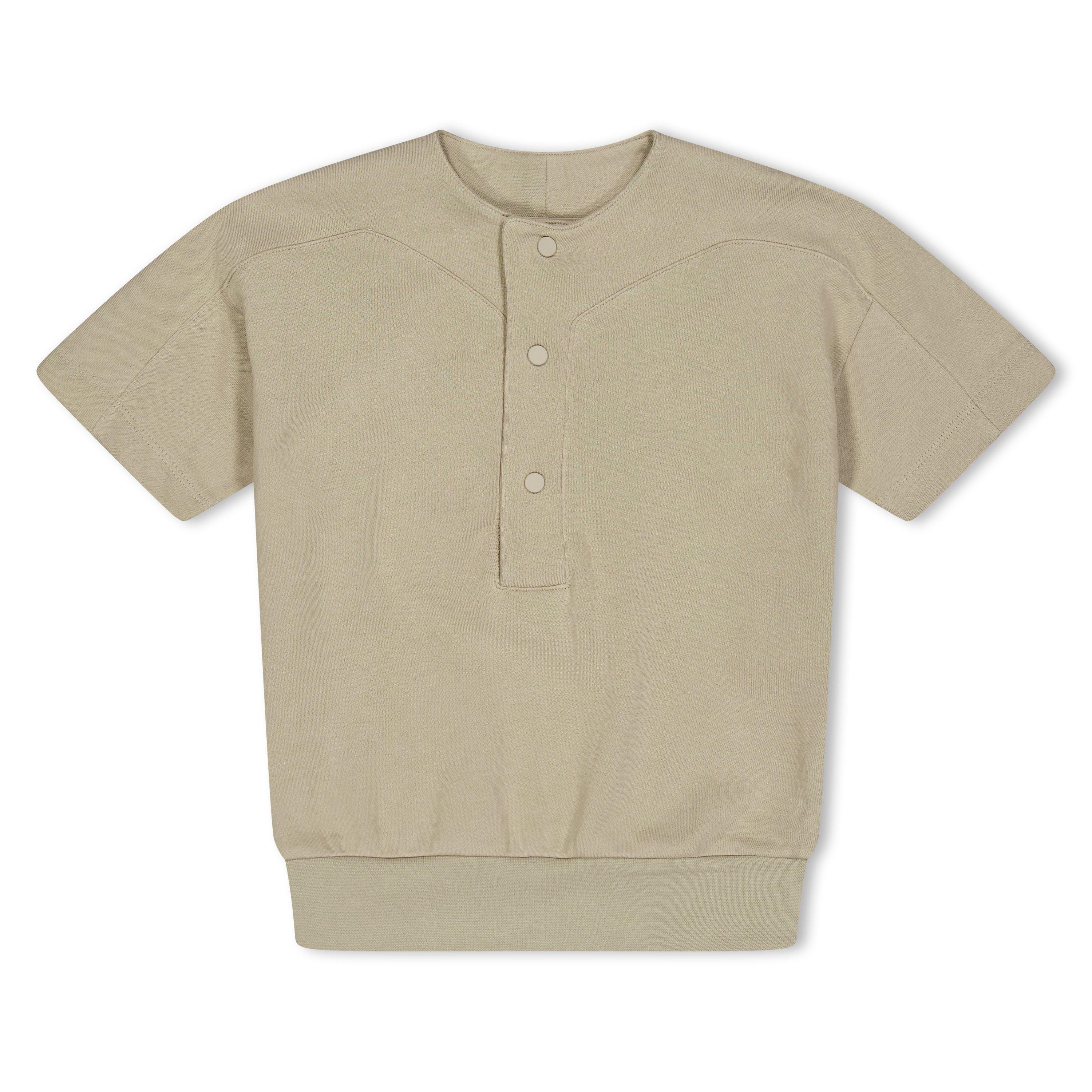 Unisex Kids' Baseball Henley Long Sleeve T-Shirt