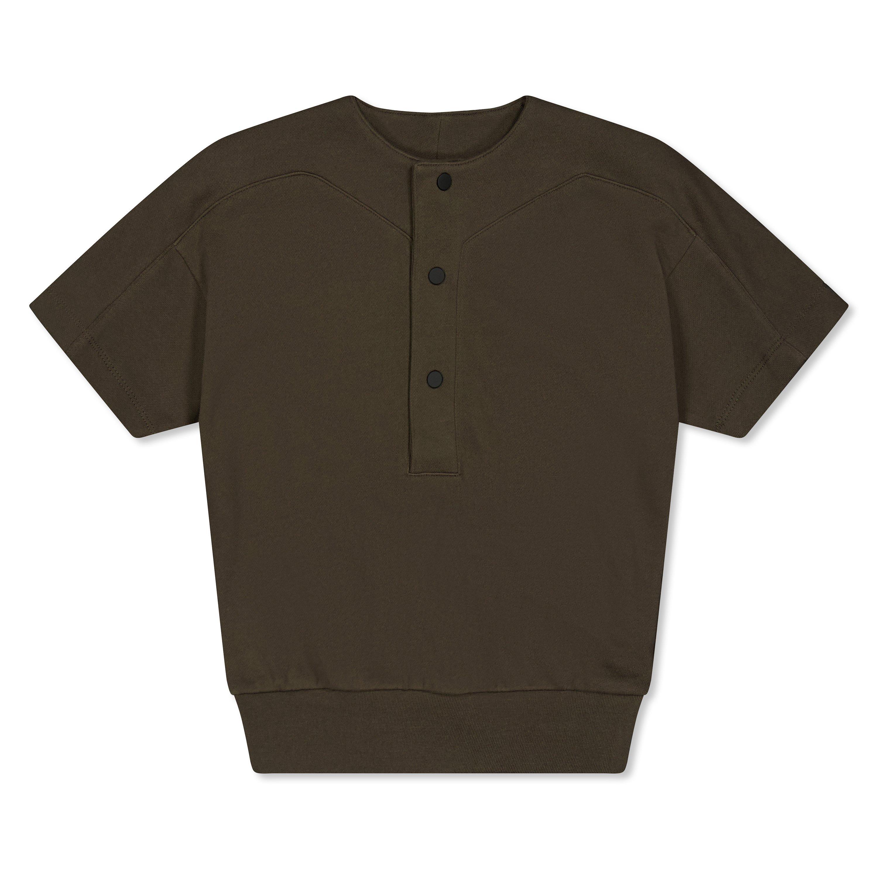 Unisex Kids' Baseball Henley Long Sleeve T-Shirt