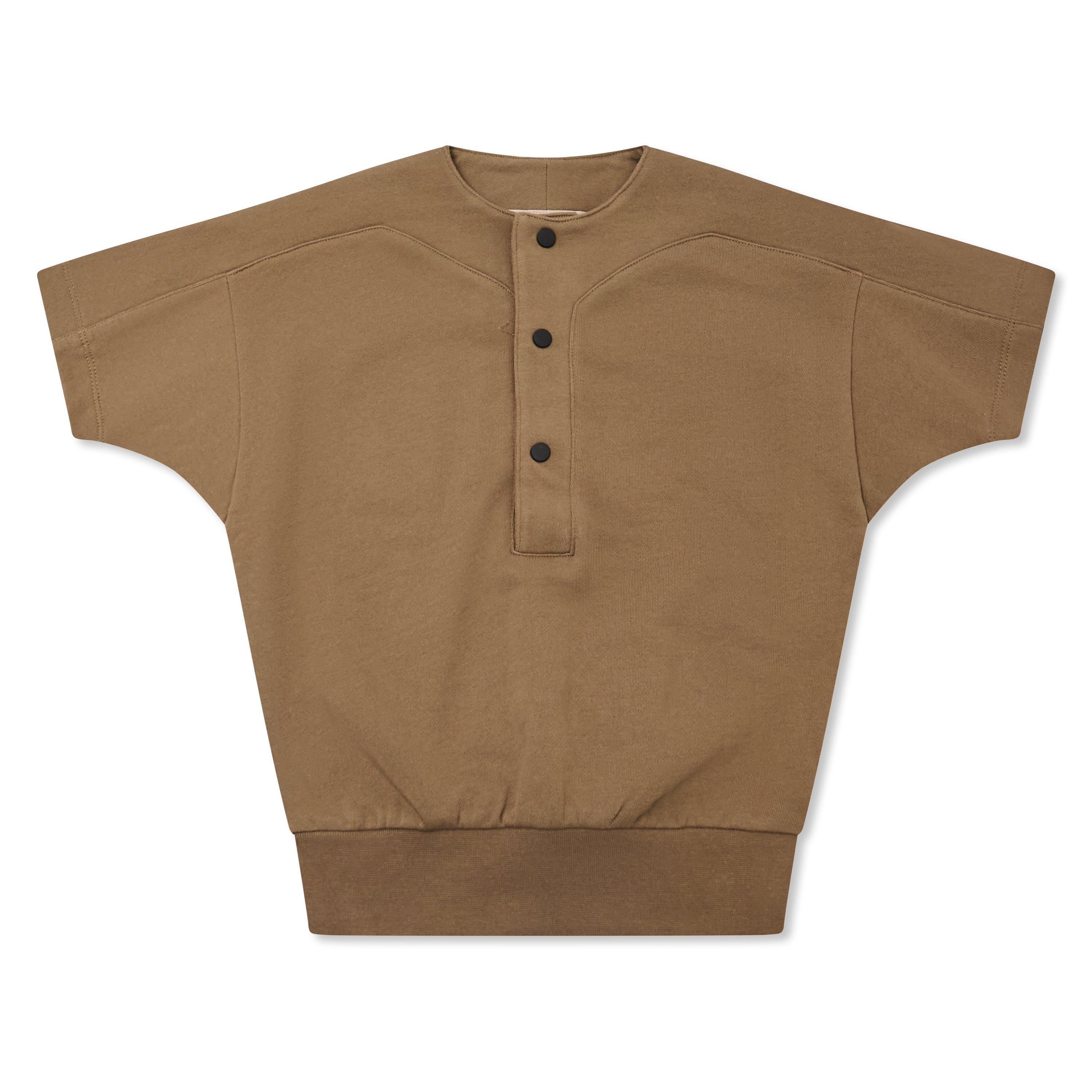 Unisex Kids' Baseball Henley Long Sleeve T-Shirt