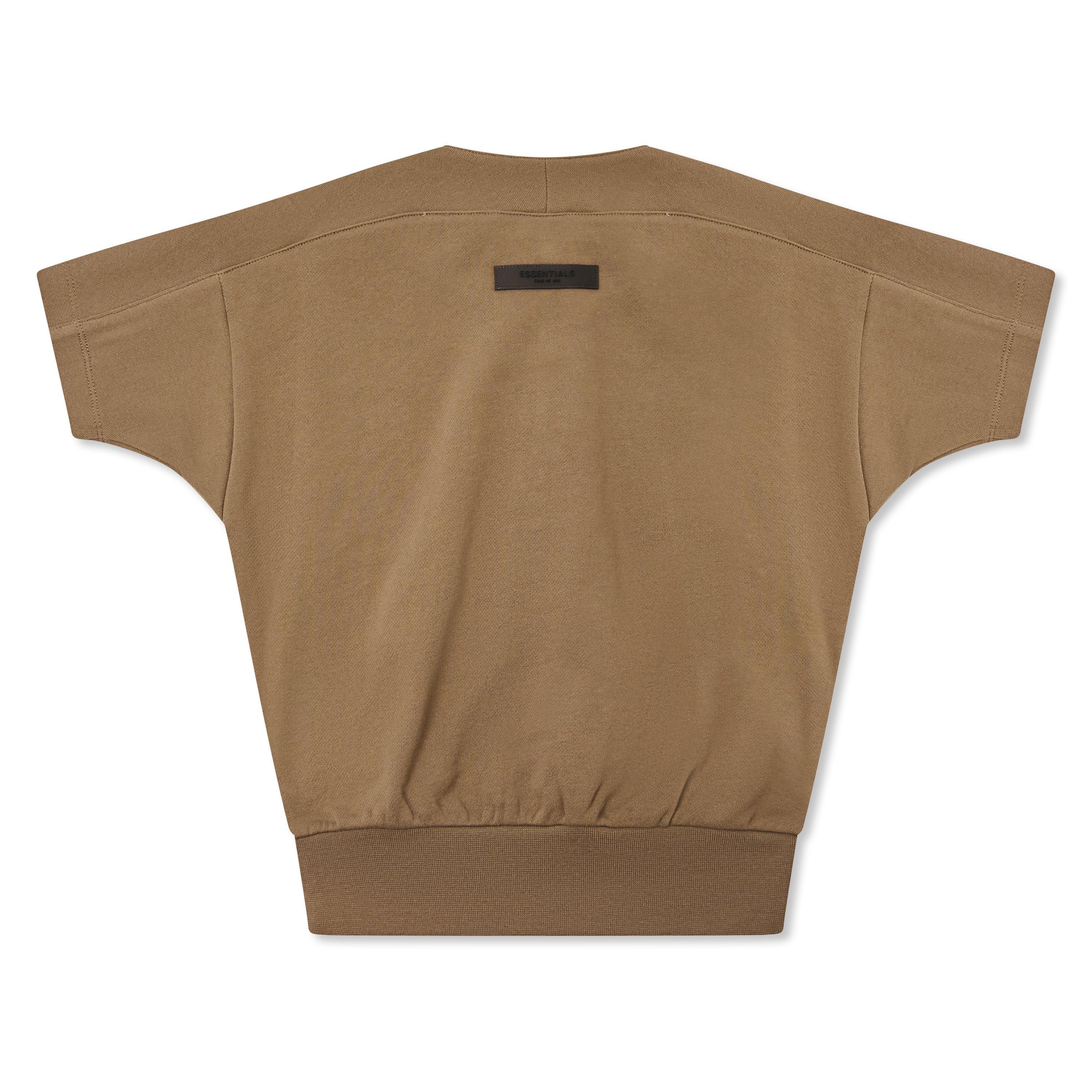 Wood - Fear Of God Essentials - Unisex Kids' Baseball Henley Long Sleeve T-Shirt - 2