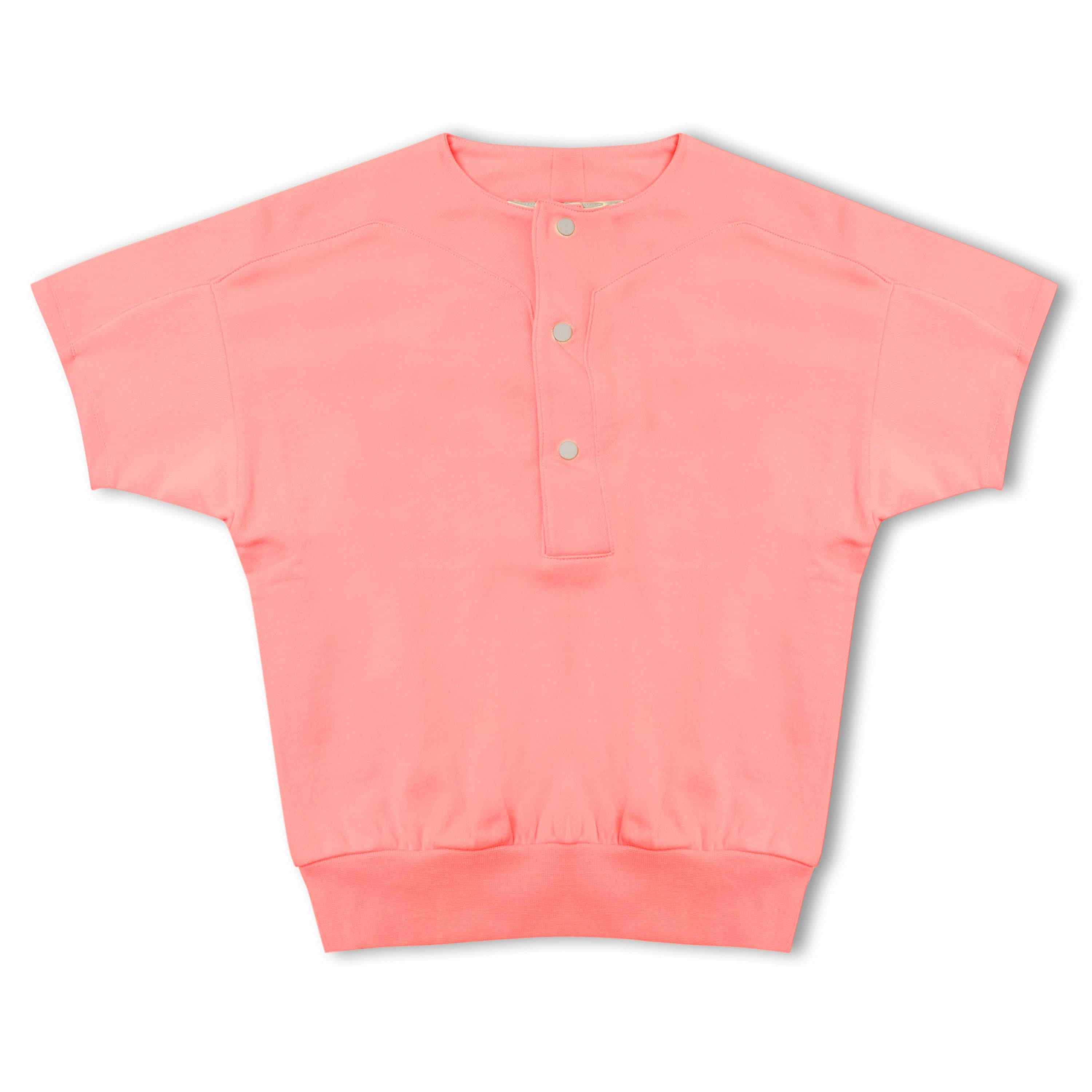 Unisex Kids' Baseball Henley Long Sleeve T-Shirt