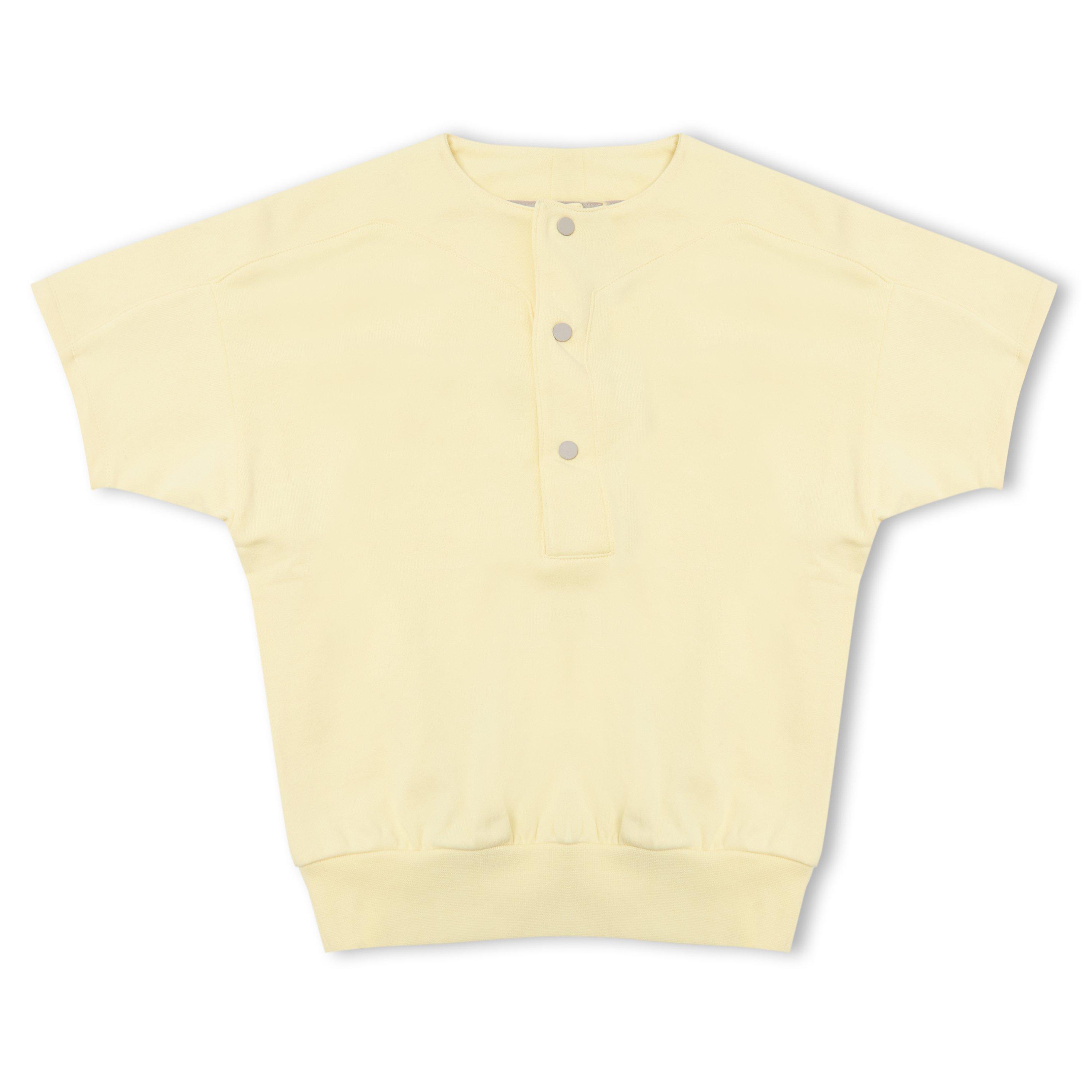 Unisex Kids' Baseball Henley Long Sleeve T-Shirt