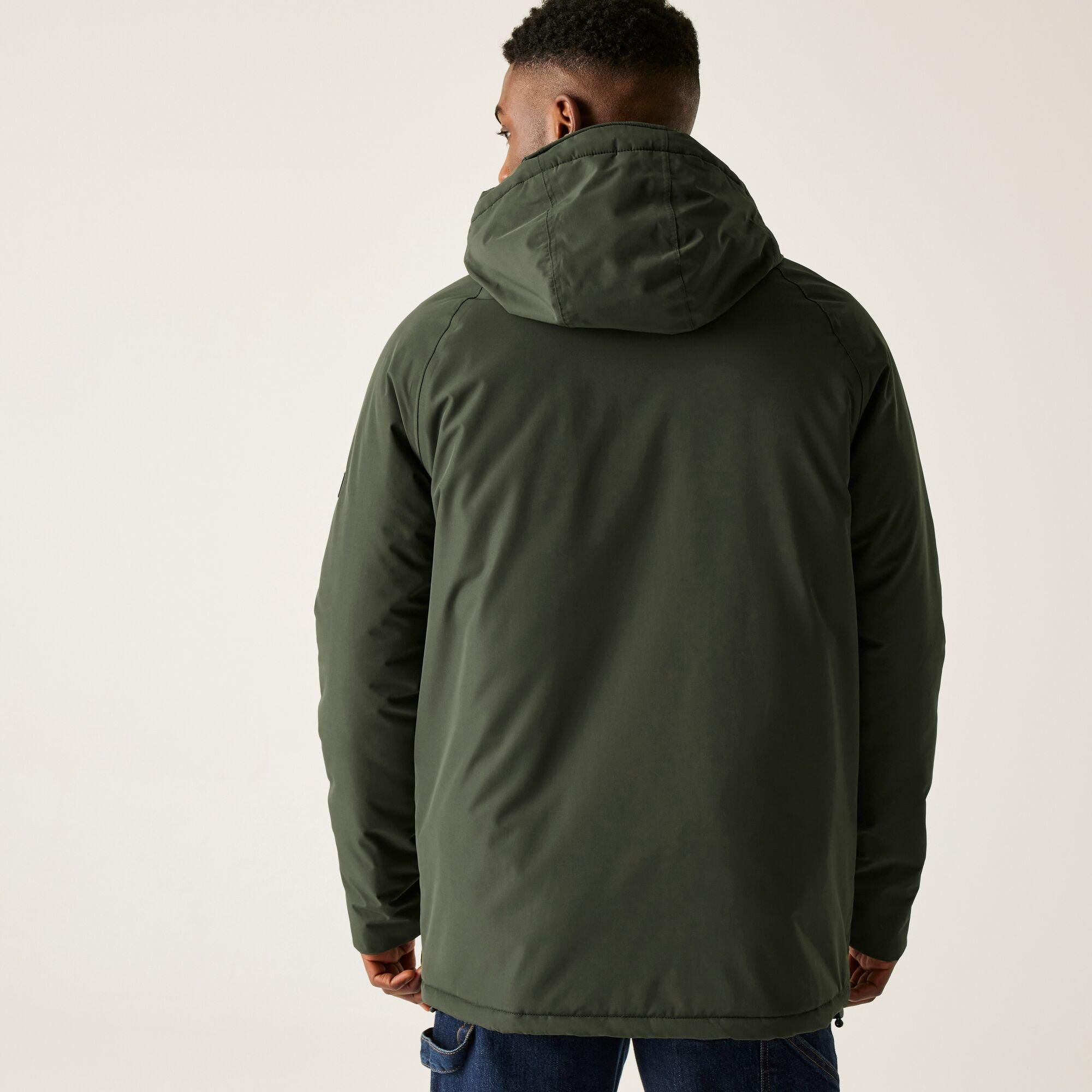 Dark Khaki - Regatta - Men's Savon Isotex 15000 Quilted Insulated Waterproof Jacket - 2