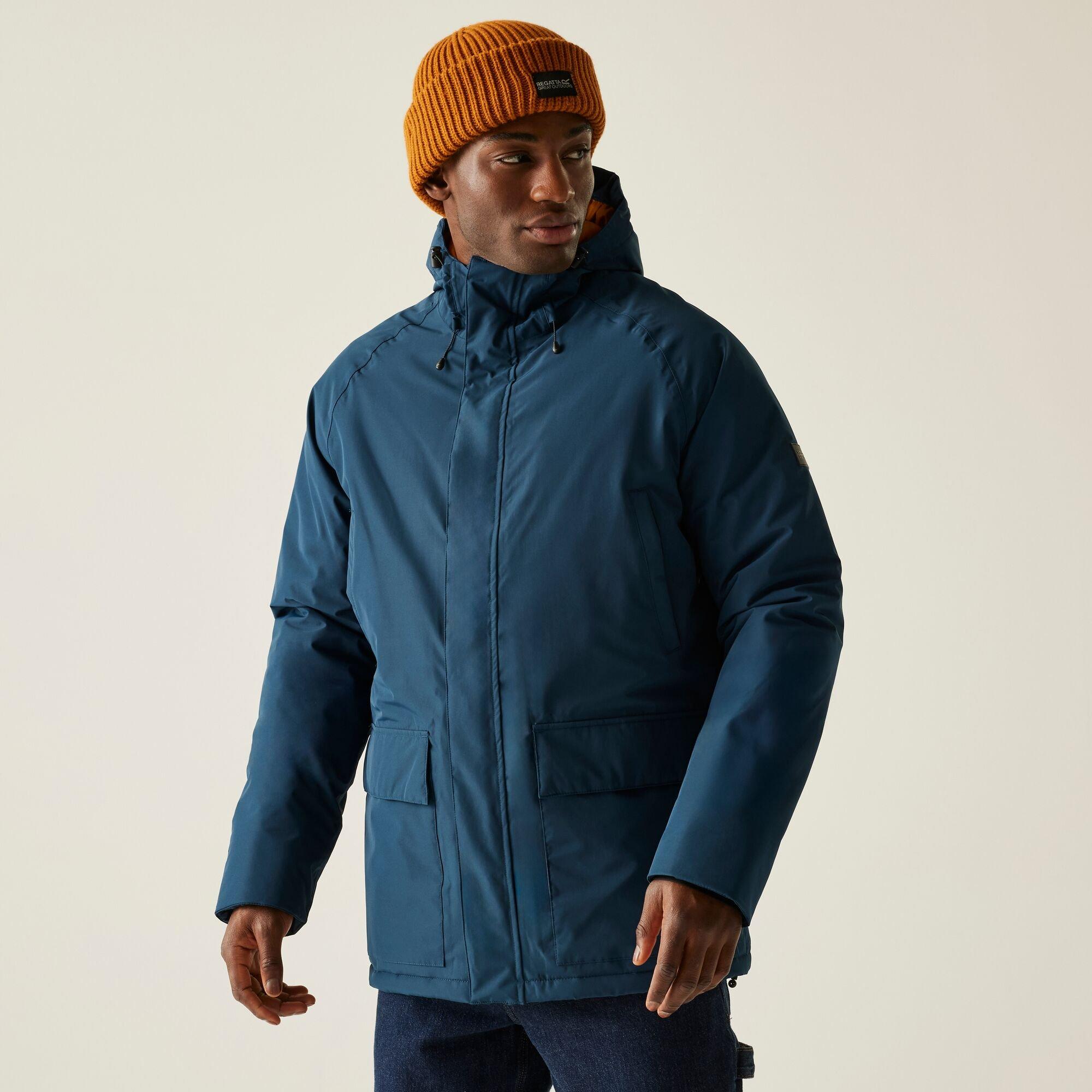 Regatta Men's Savon Isotex 15000 Quilted Insulated Waterproof Jacket - Navy Blue - XXL