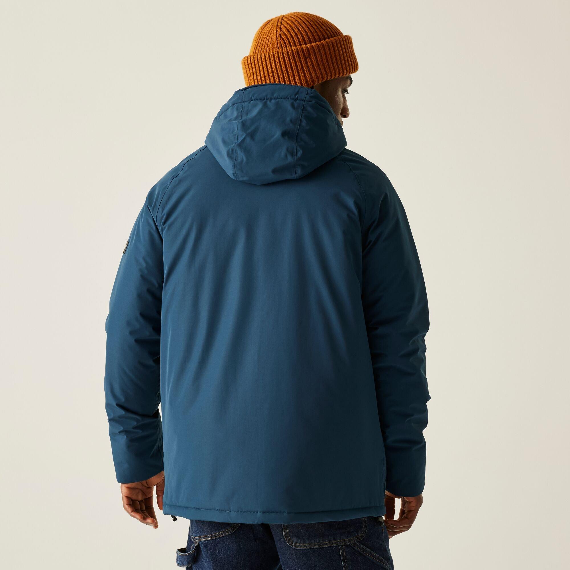 Navy Blue - Regatta - Men's Savon Isotex 15000 Quilted Insulated Waterproof Jacket - 2