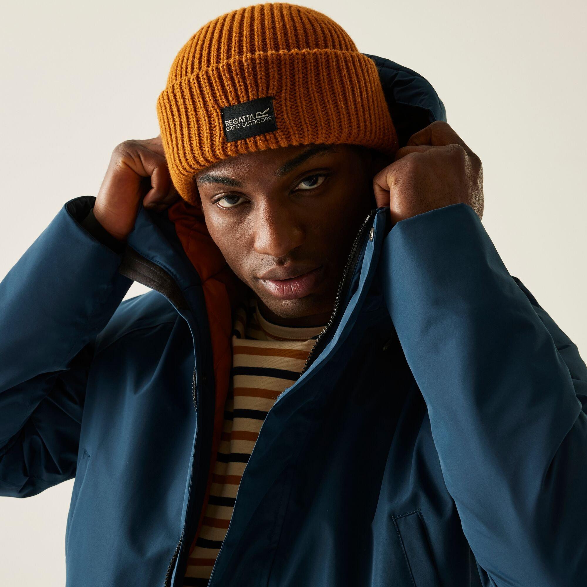 Navy Blue - Regatta - Men's Savon Isotex 15000 Quilted Insulated Waterproof Jacket - 5