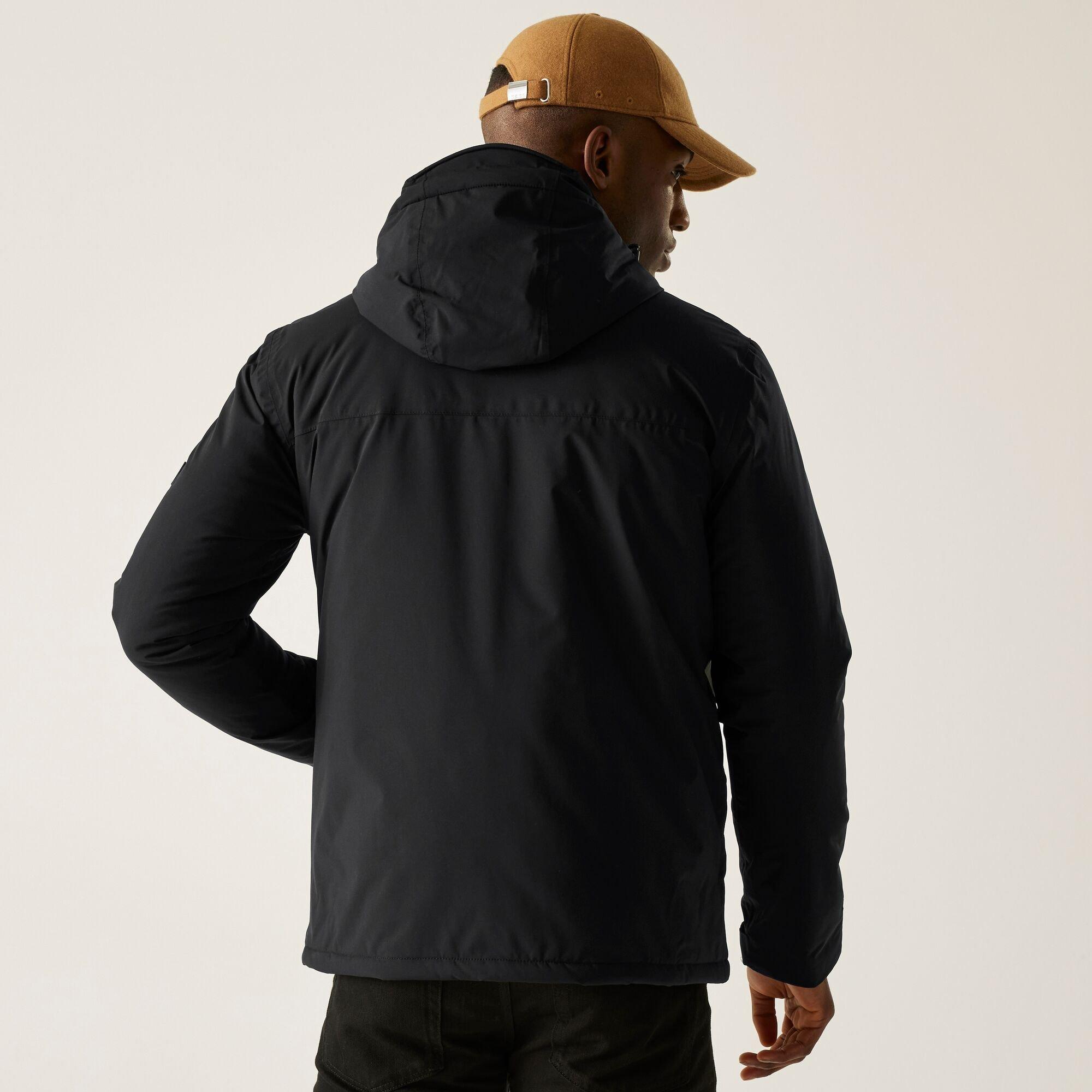 Black - Regatta - Men's Winsar Waterproof Insulated Jacket - 2