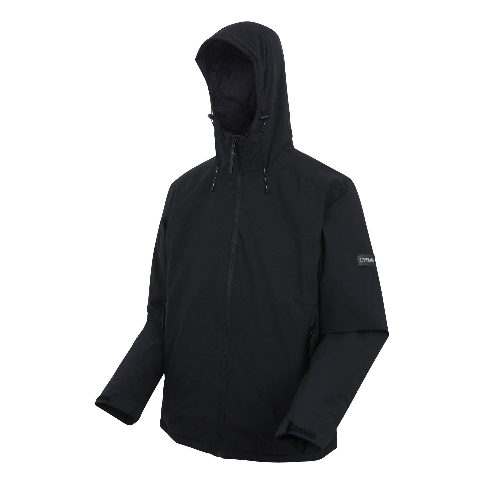 Black - Regatta - Men's Winsar Waterproof Insulated Jacket - 9