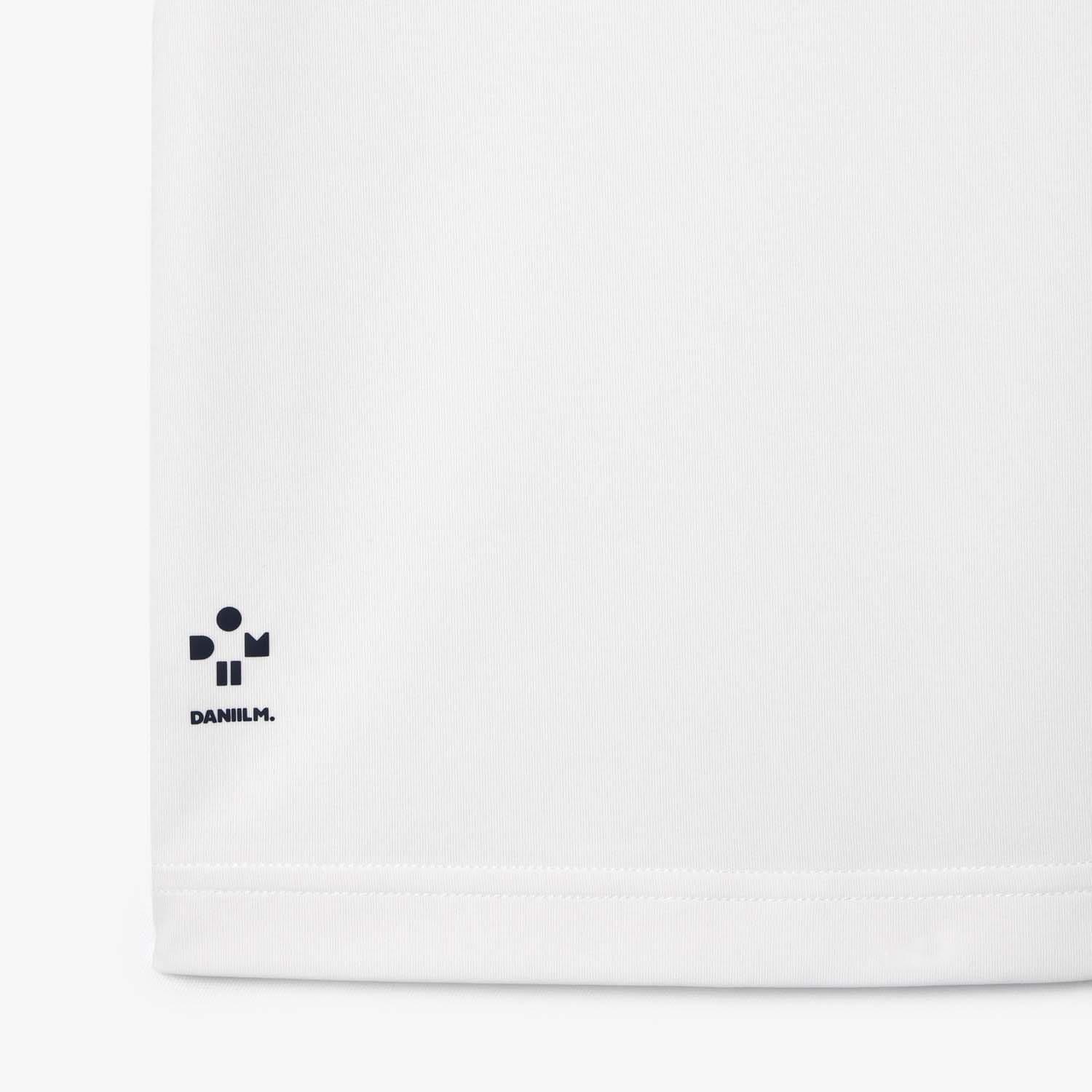 White - Lacoste - Lacoste Tennis x Daniil Slim-Fit Polo Shirt - 4