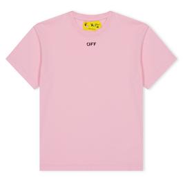 Off White Stamp Short Sleeve Top Childrens