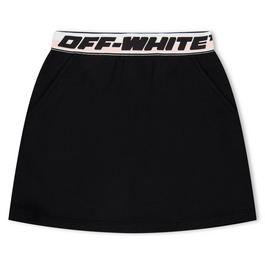 Off White Emb Mini Skirt Jn99