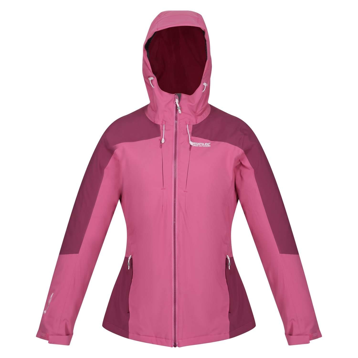 Pink - Regatta - Highton Stretch III Waterproof Hiking Jacket - 3