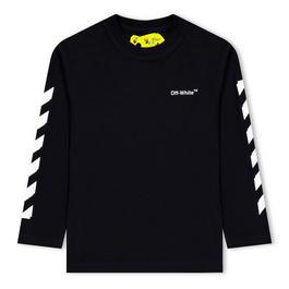 Off White Arrow Tee Ls Ch99