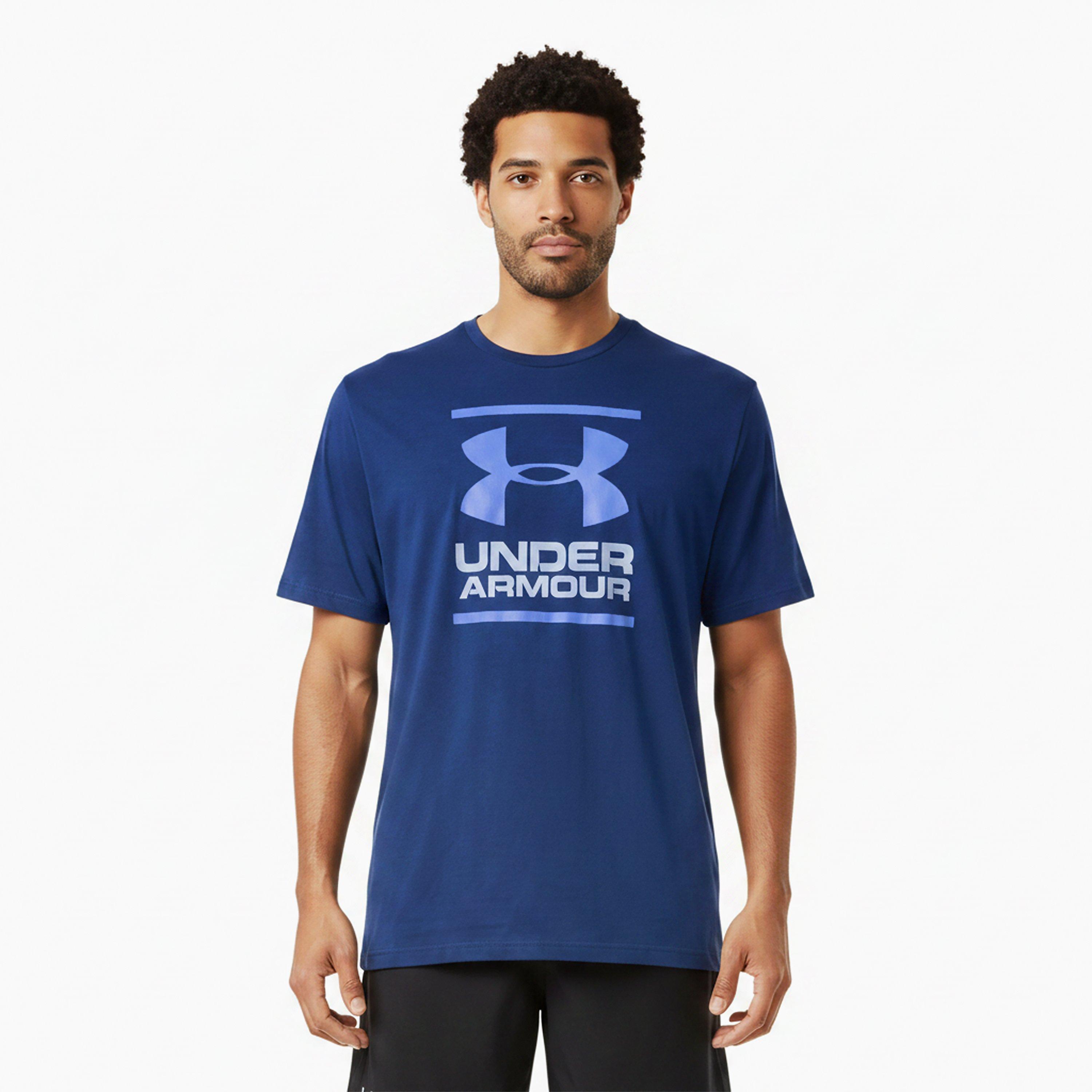 Navy - Under Armour - GL Foundation Short Sleeve T-Shirt - 3