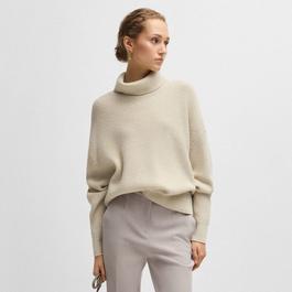 Boss Fernadina Ribbed Rollneck Sweater