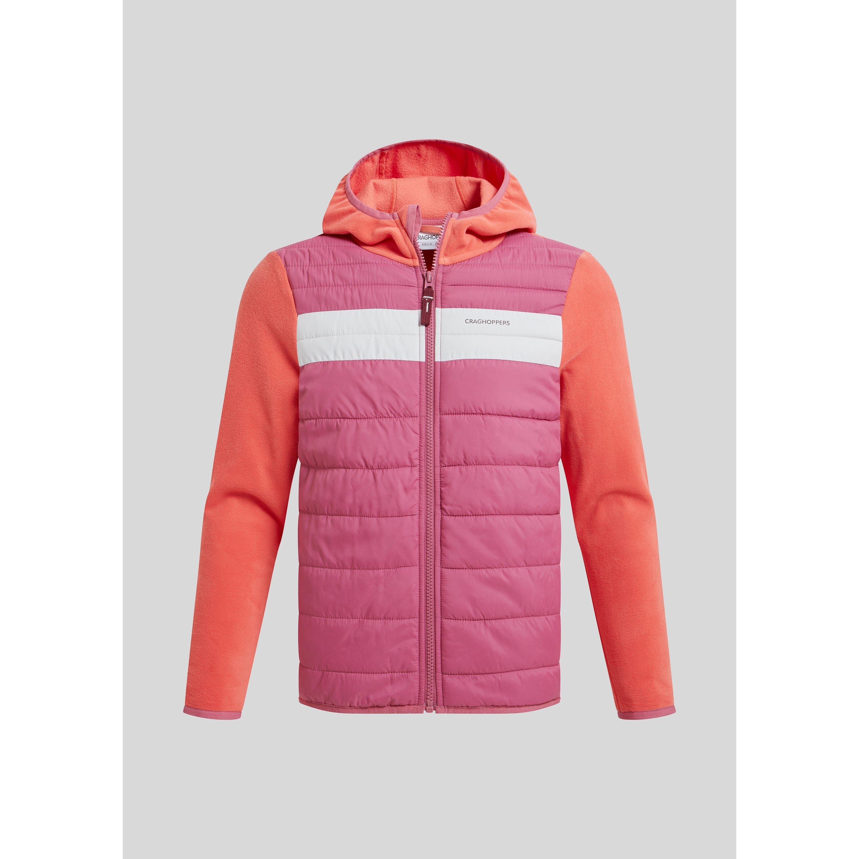 Coral Profundo - Craghoppers - Unisex Kids Arklow Hybrid Jacket - 5