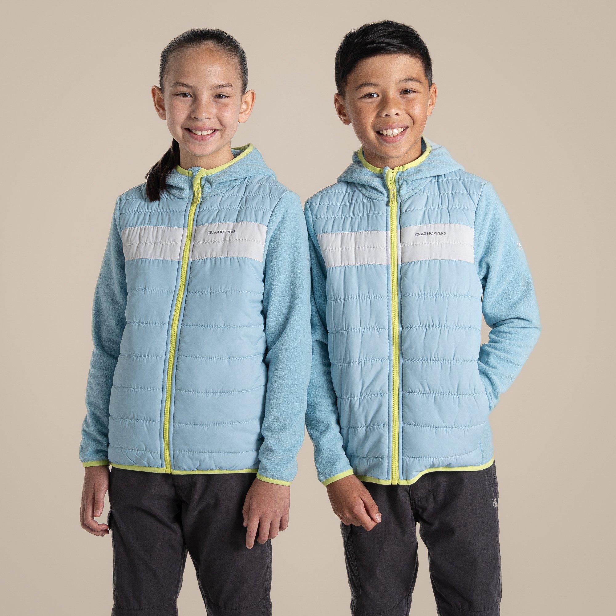 Craghoppers  Infant Kids Arklow Hybrid Jacket - Sky Blue - 5-6yrs