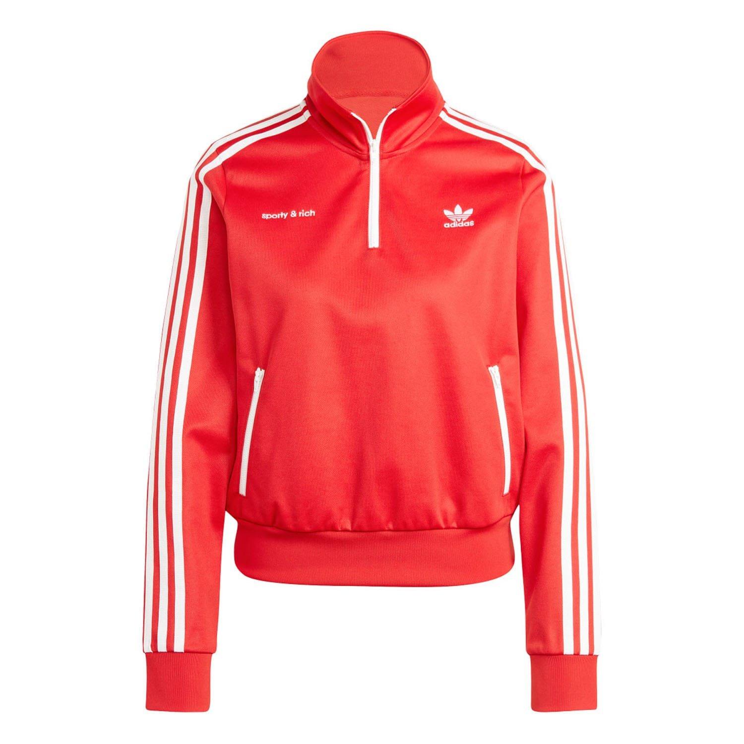 Red - adidas Originals - Sporty & Rich x adidas Track Top - 1