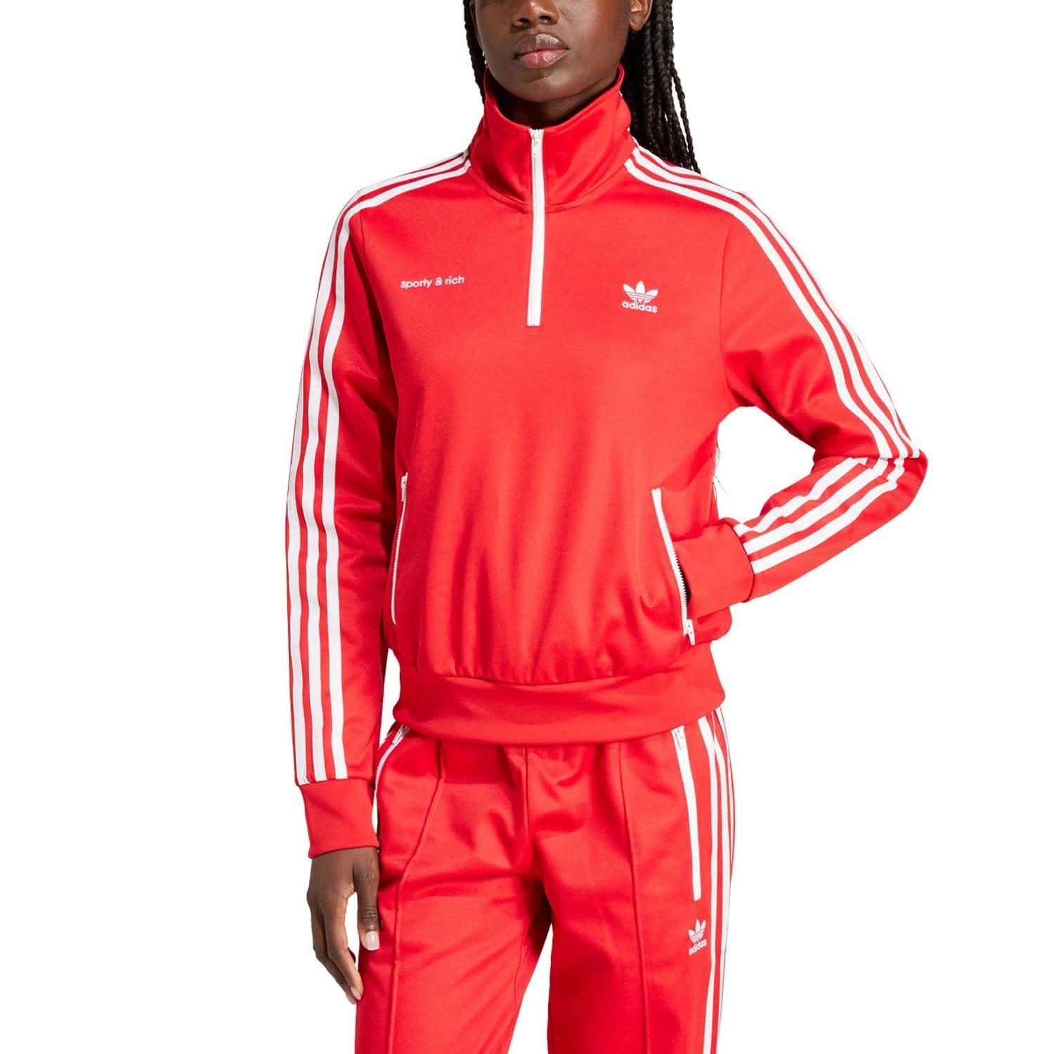 Red - adidas Originals - Sporty & Rich x adidas Track Top - 2