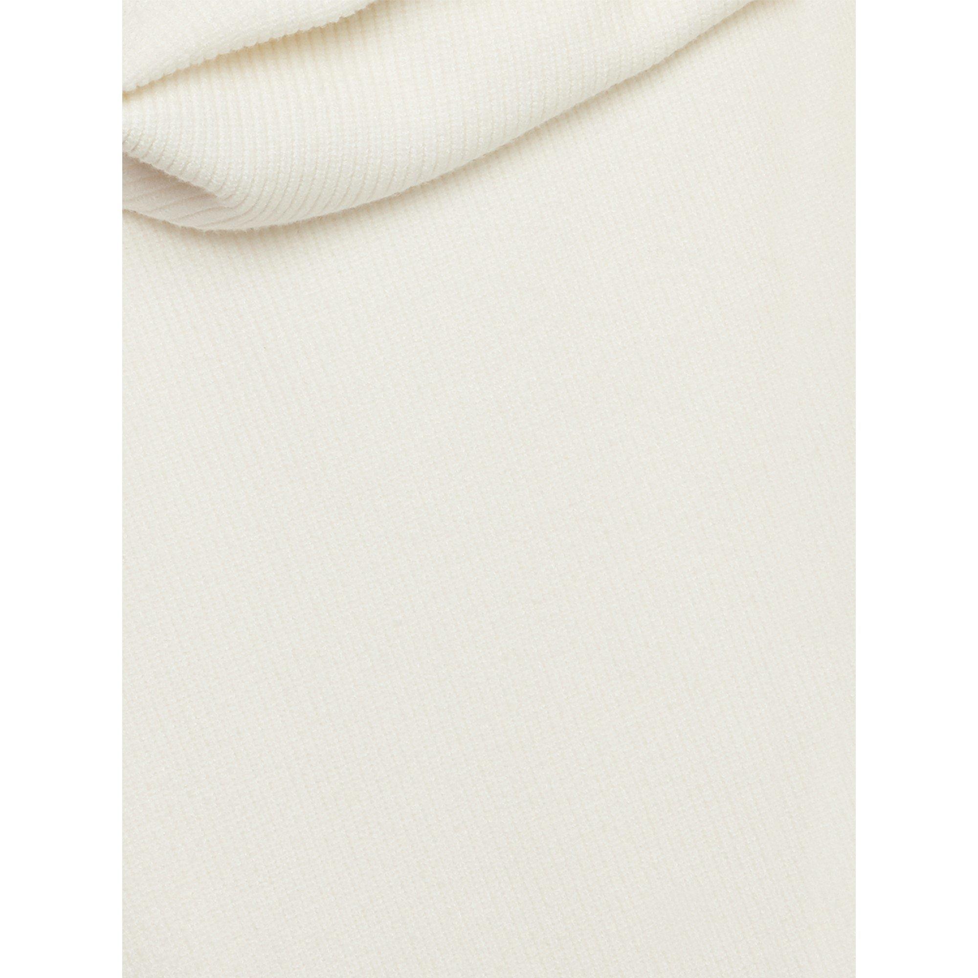 Winter White - Phase Eight - Nisha Ribbed Cowl Neck Dress - 4