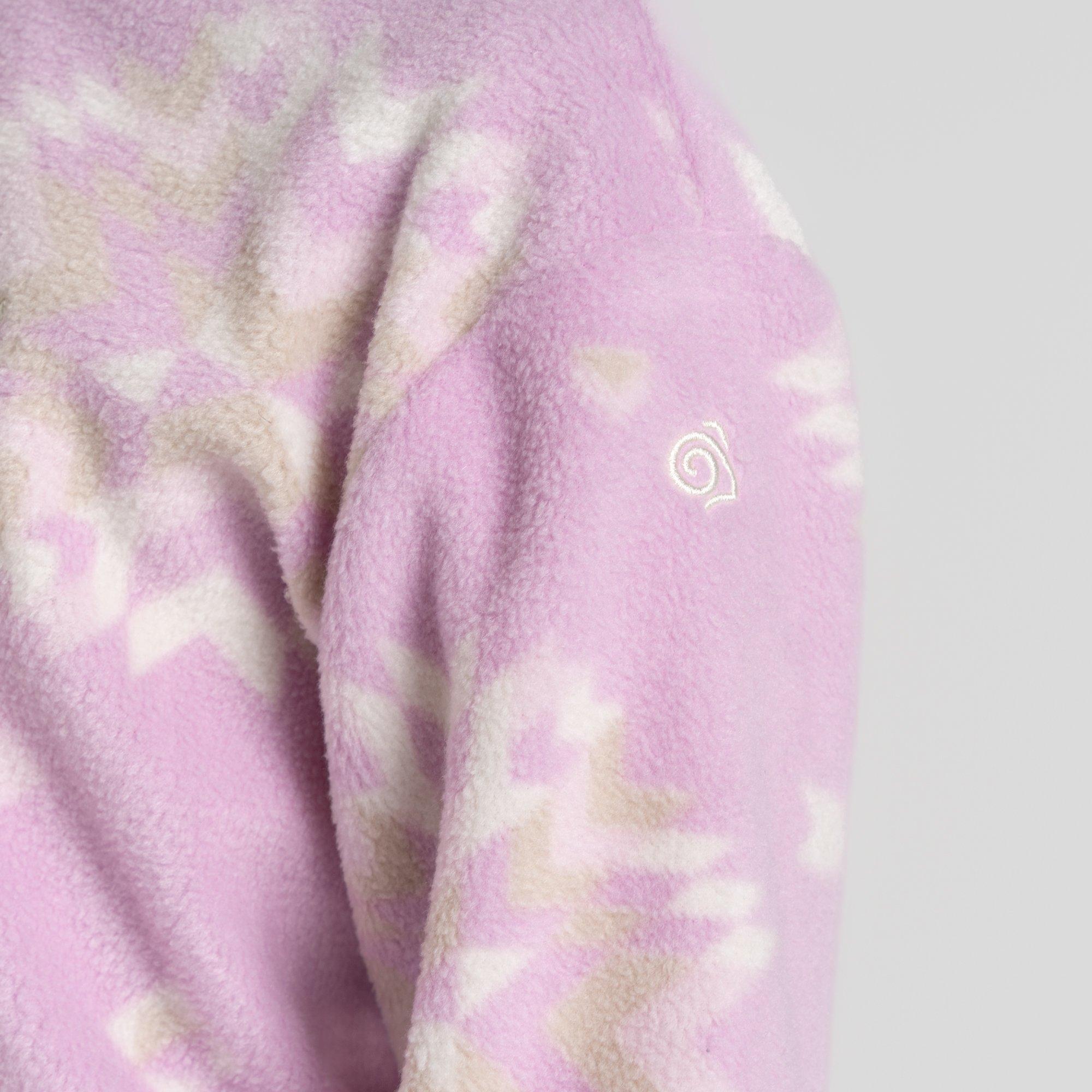 Orchid Print - Craghoppers - Calke Half Zip Fleece - 4
