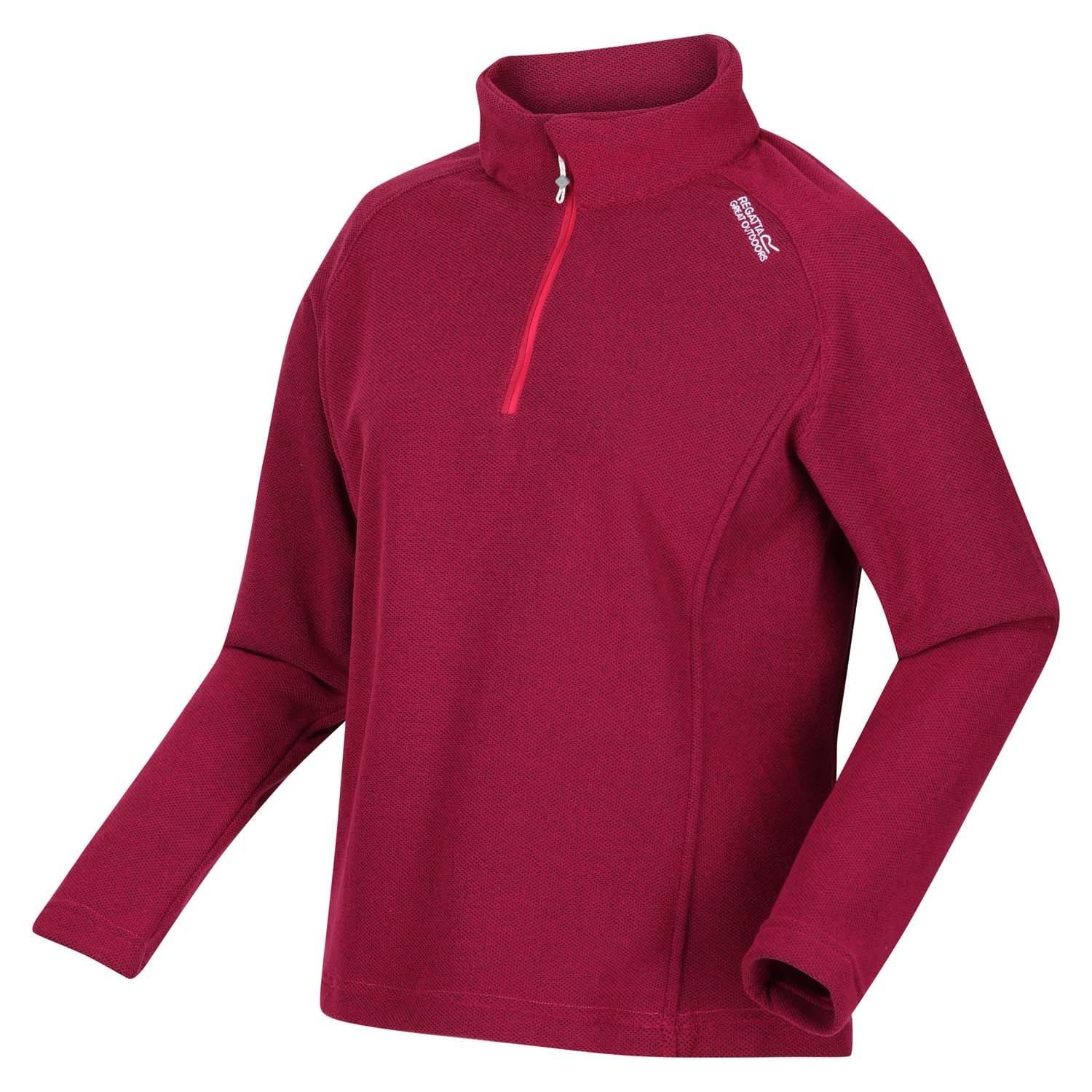 Pink - Regatta - Kenger II Half-Zip Fleece - 1