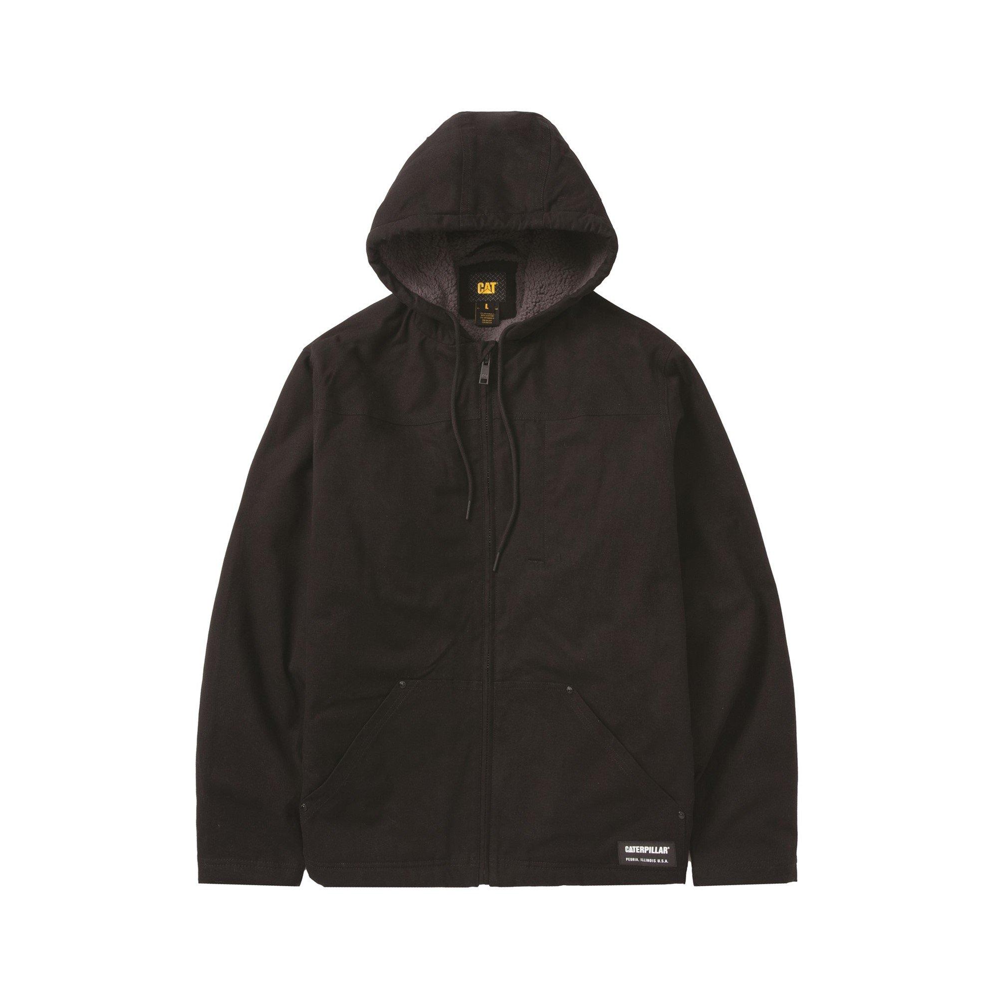 Caterpillar Hooded Sherpa Lined Jacket