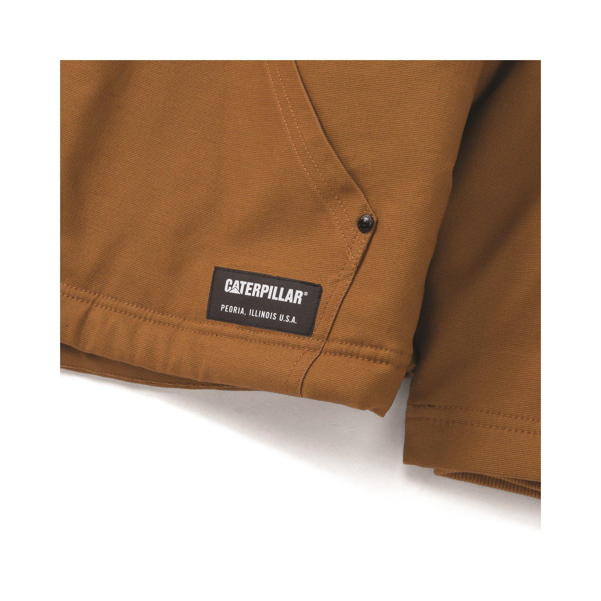 Bronze - Caterpillar - Hooded Sherpa Lined Jacket - 3