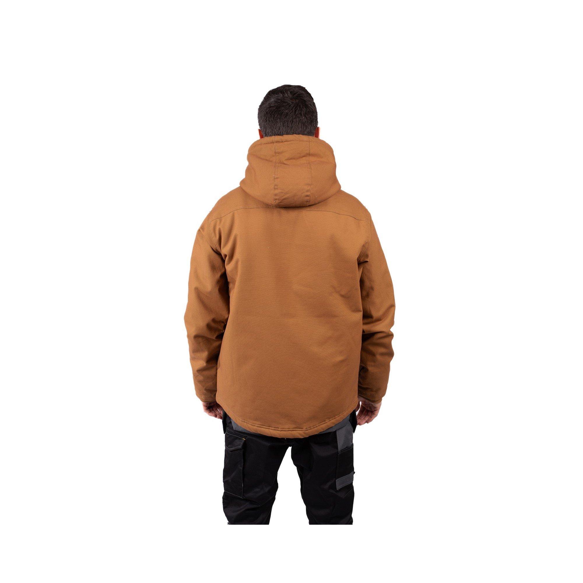 Bronze - Caterpillar - Hooded Sherpa Lined Jacket - 5