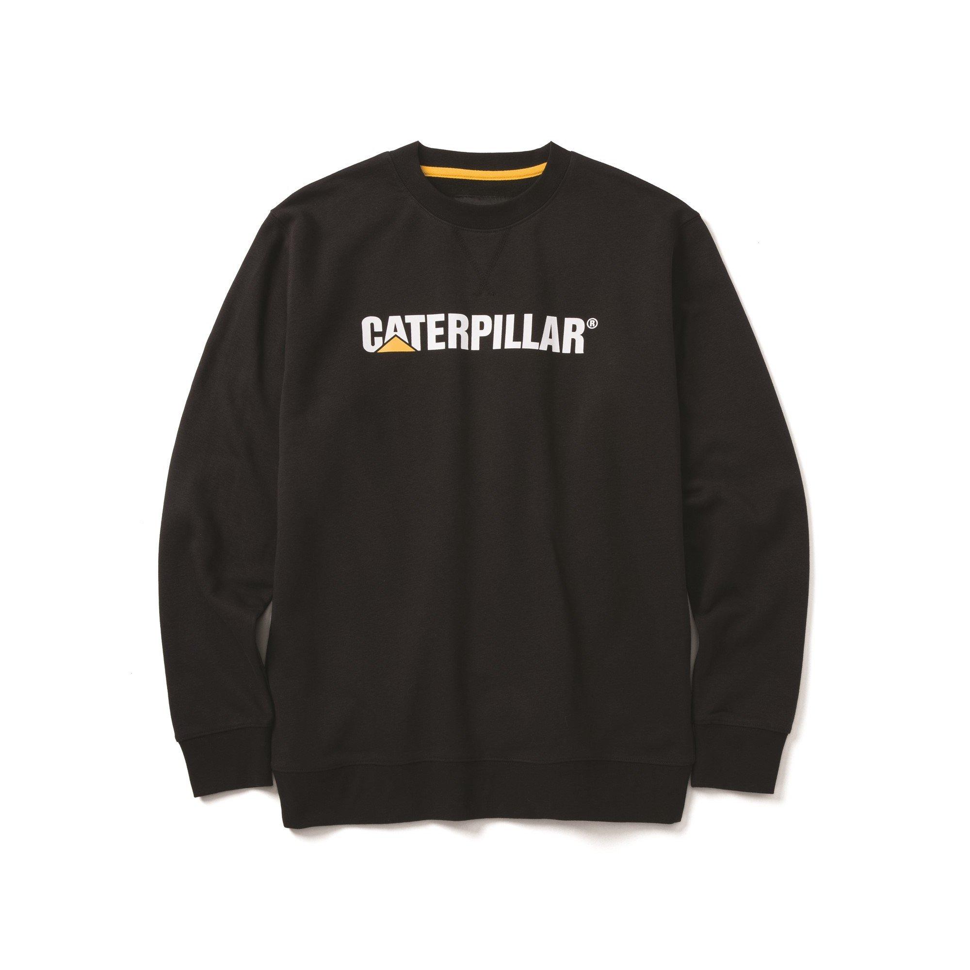 Black - Caterpillar - Midweight Crewneck Sweatshirt - 1