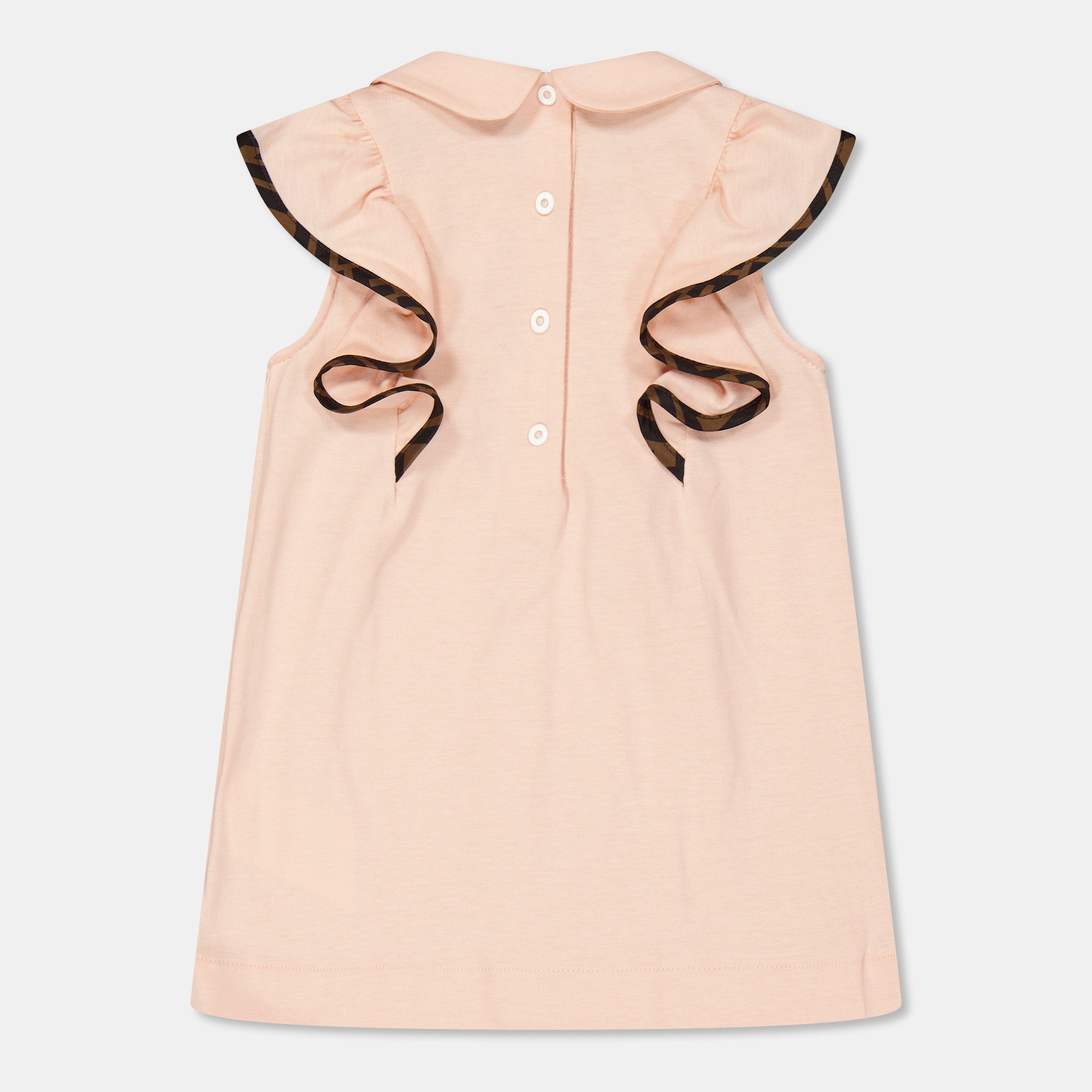 Pink F1RX7 - Fendi - Logo Dress Babies - 2