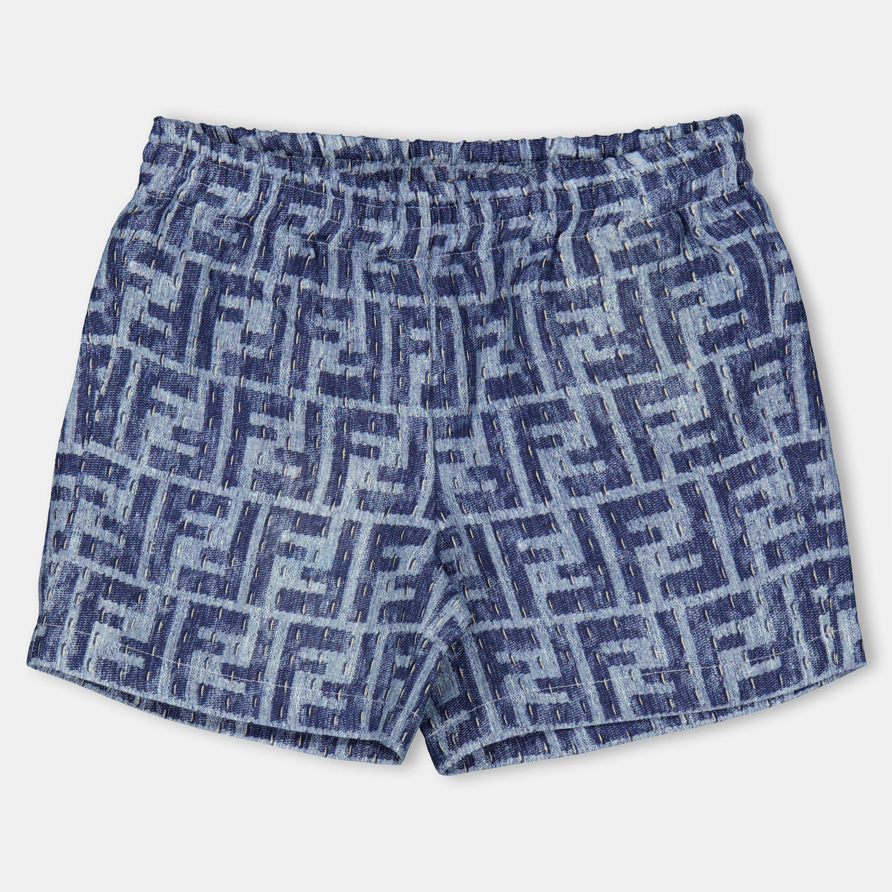 Fendi Ff Bermuda Shorts Infants - Yale F1I11 - Size 24M