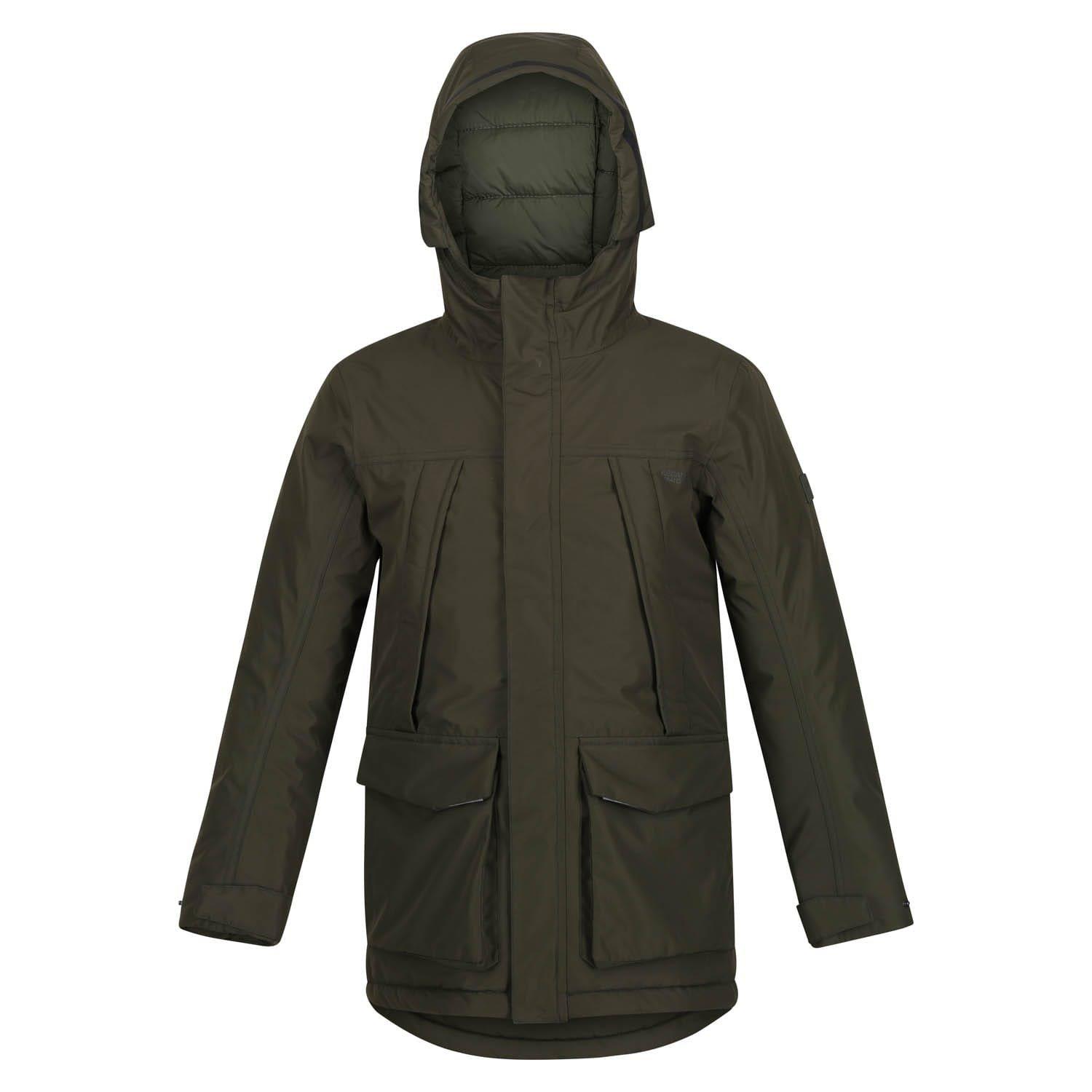 Khaki - Regatta - Paddrick Waterproof Parka Jacket - 3