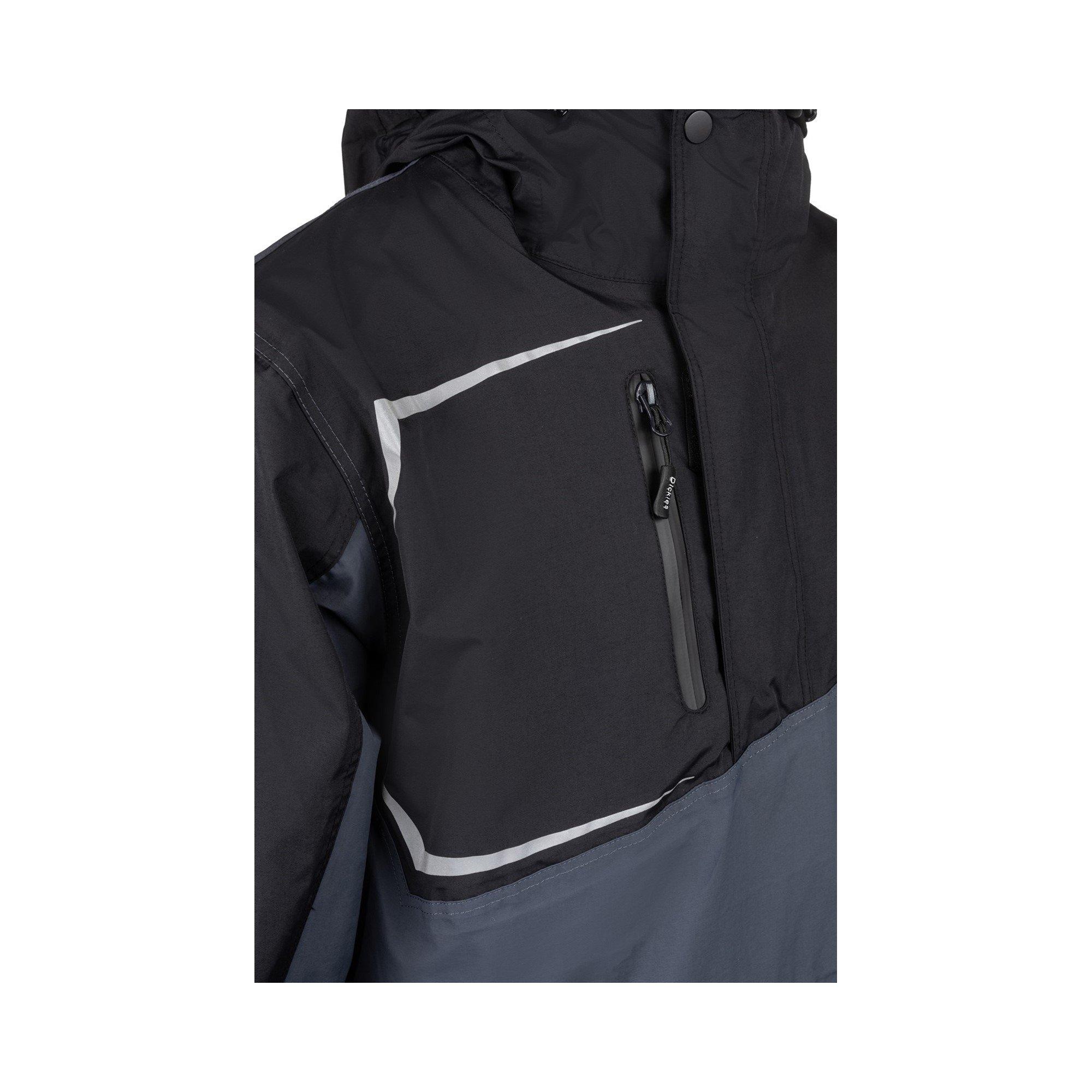 New Grey/Black - Dickies - Generation Overhead Waterproof Jacket - 4