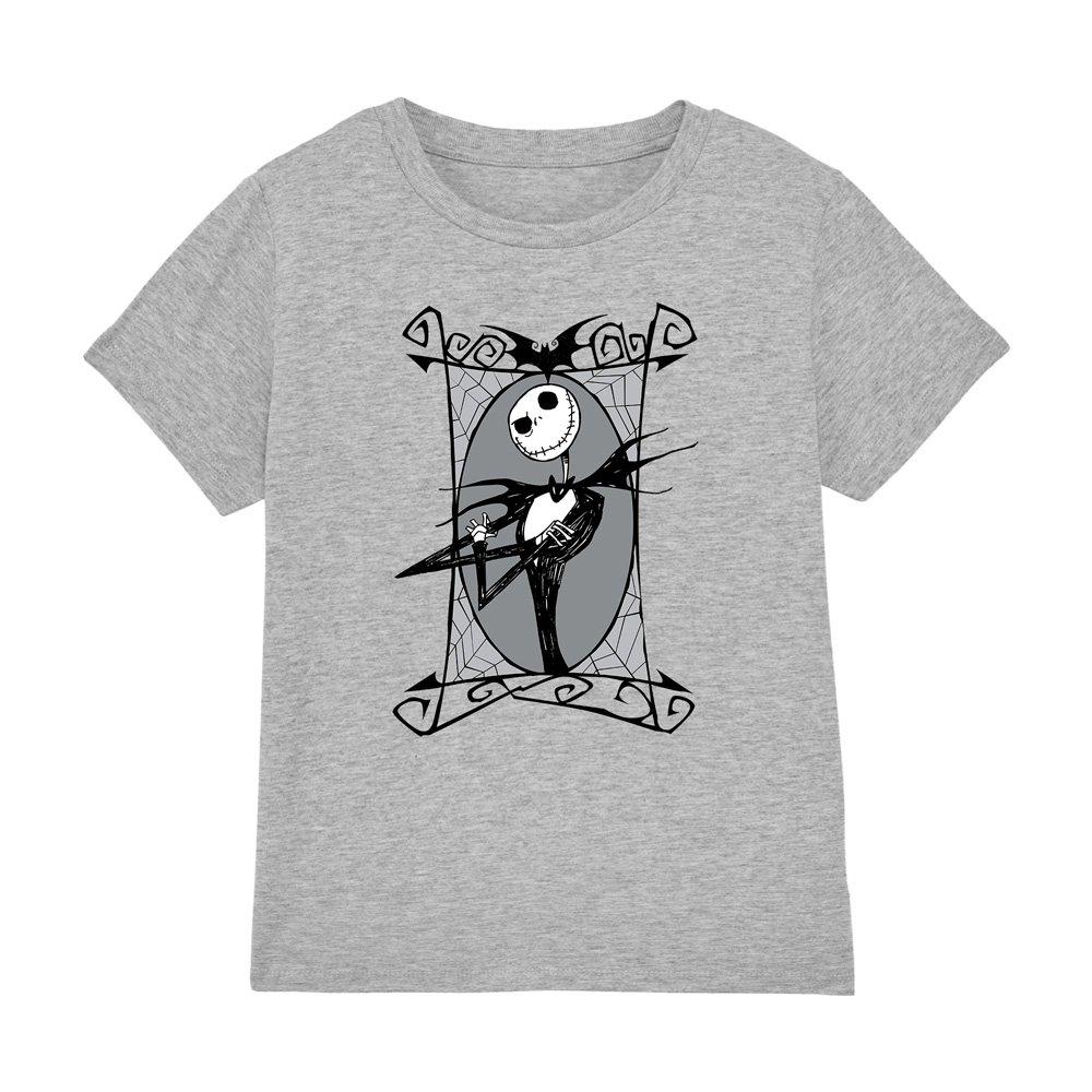Light Grey - The Nightmare before Christmas - Jack Skellington Frame Kids T-Shirt Light Grey - 1