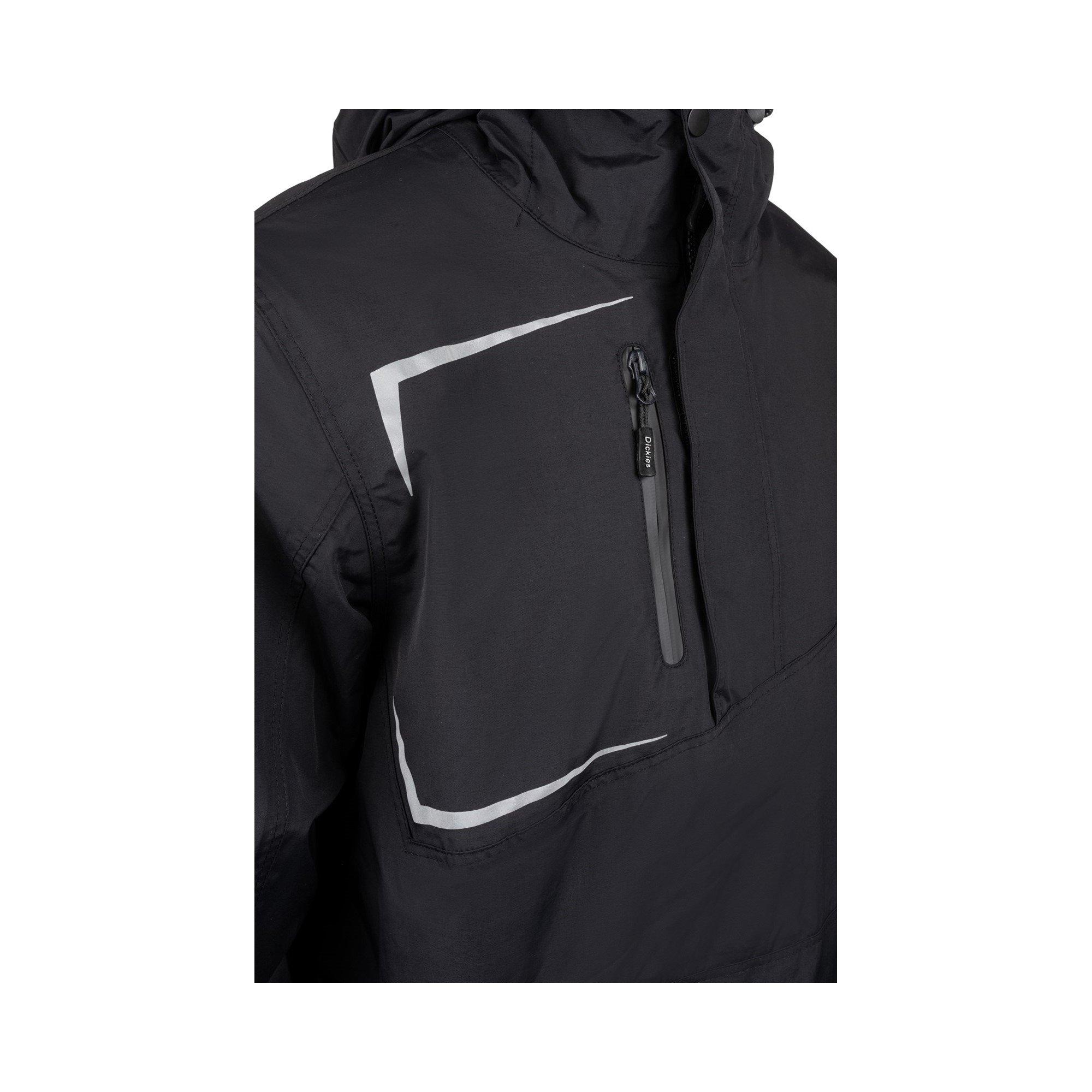 Black - Dickies - Generation Overhead Waterproof Jacket - 4