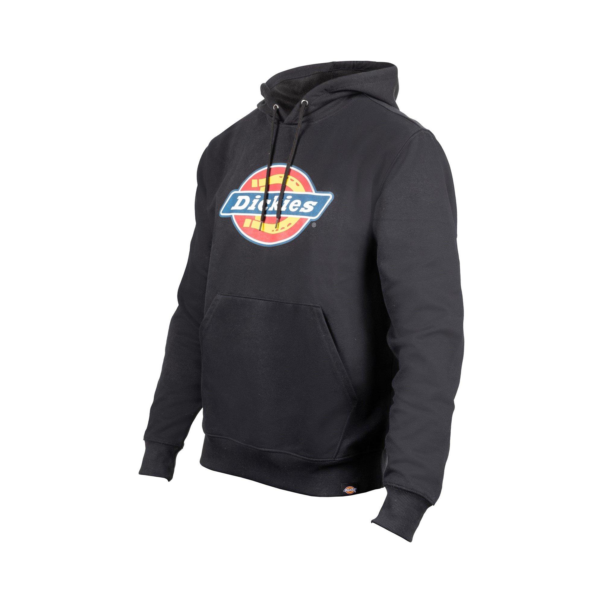 Black - Dickies - Logo Graphic Fleece Hoodie - 3