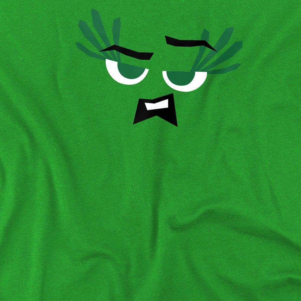 Bright Green - Disney - Disney Inside Out Disgust Face Kids T-Shirt Kelly - 2