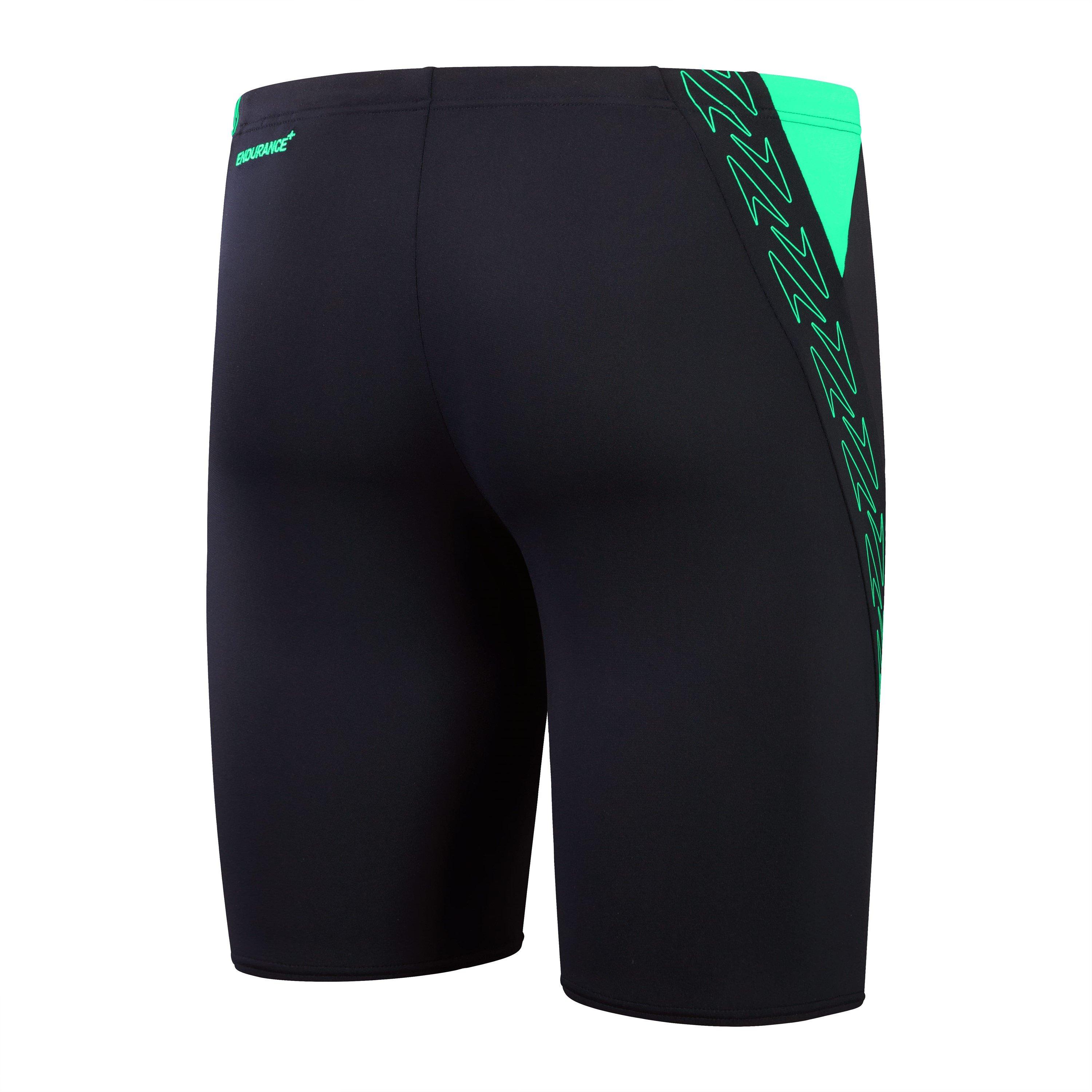 Navy Green - Speedo - Hyper Boom Splice Jammer Shorts - 2