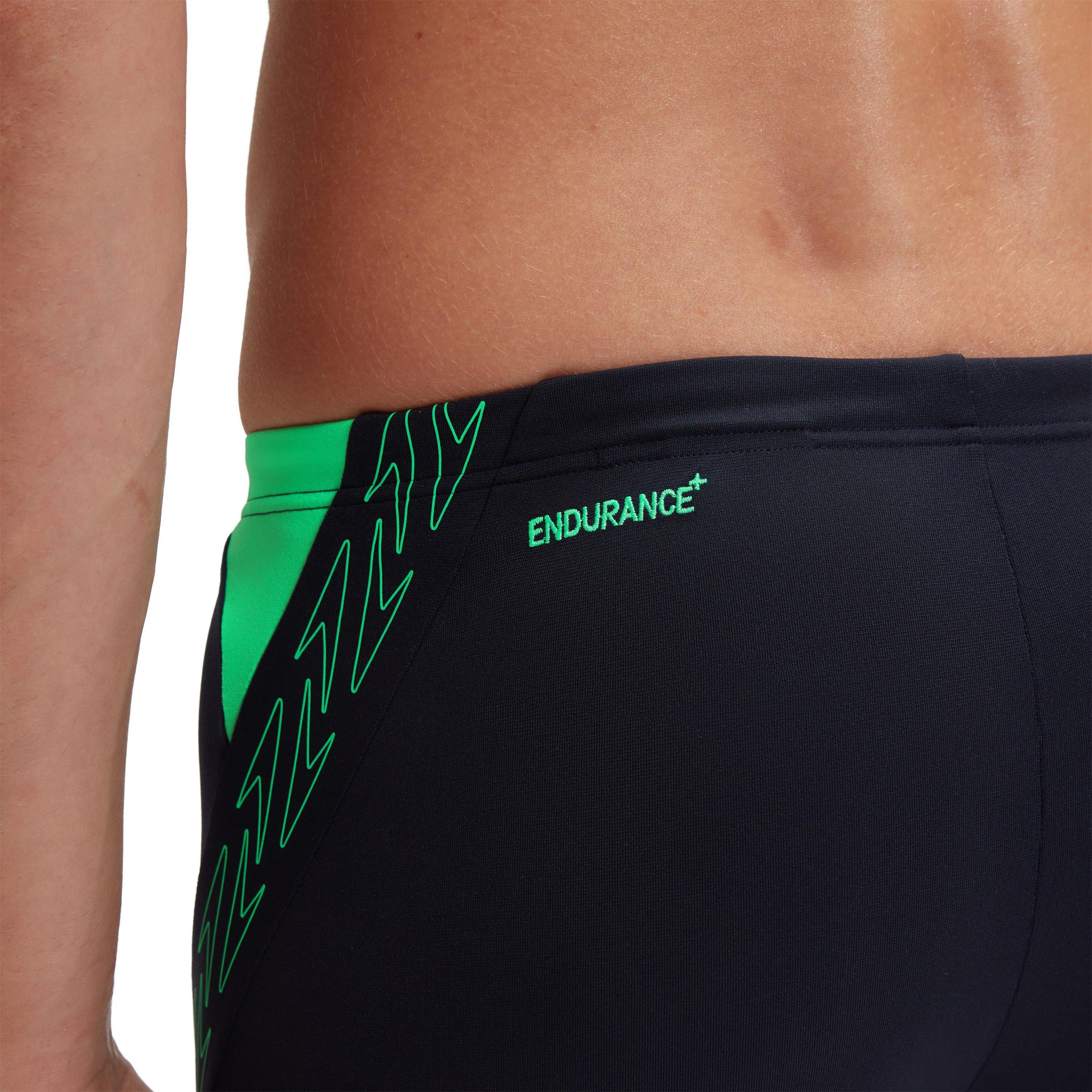Navy Green - Speedo - Hyper Boom Splice Jammer Shorts - 4