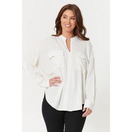 Be You Ladies Utility Pocket Blouse