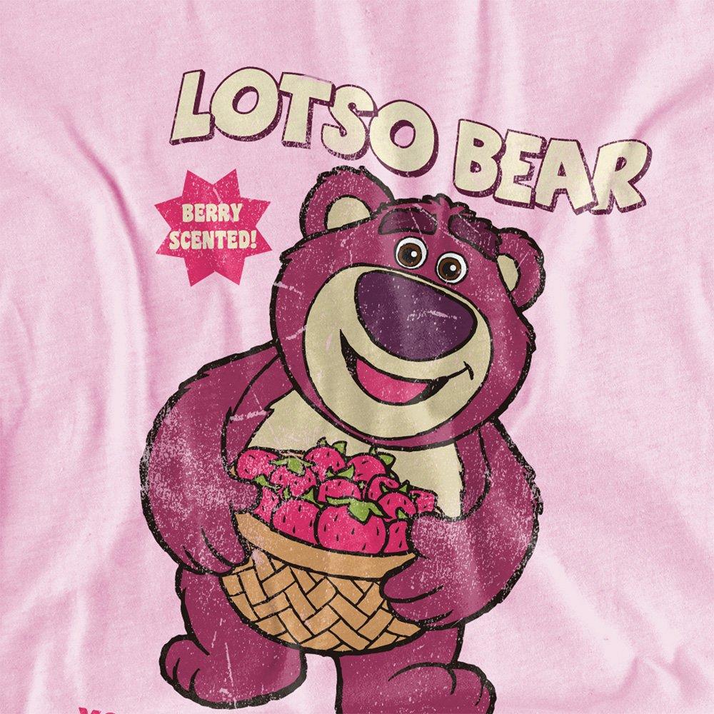Pink - Disney - Toy Story 3 Lotso Bear Strawberry Friend Kids T-Sh - 2