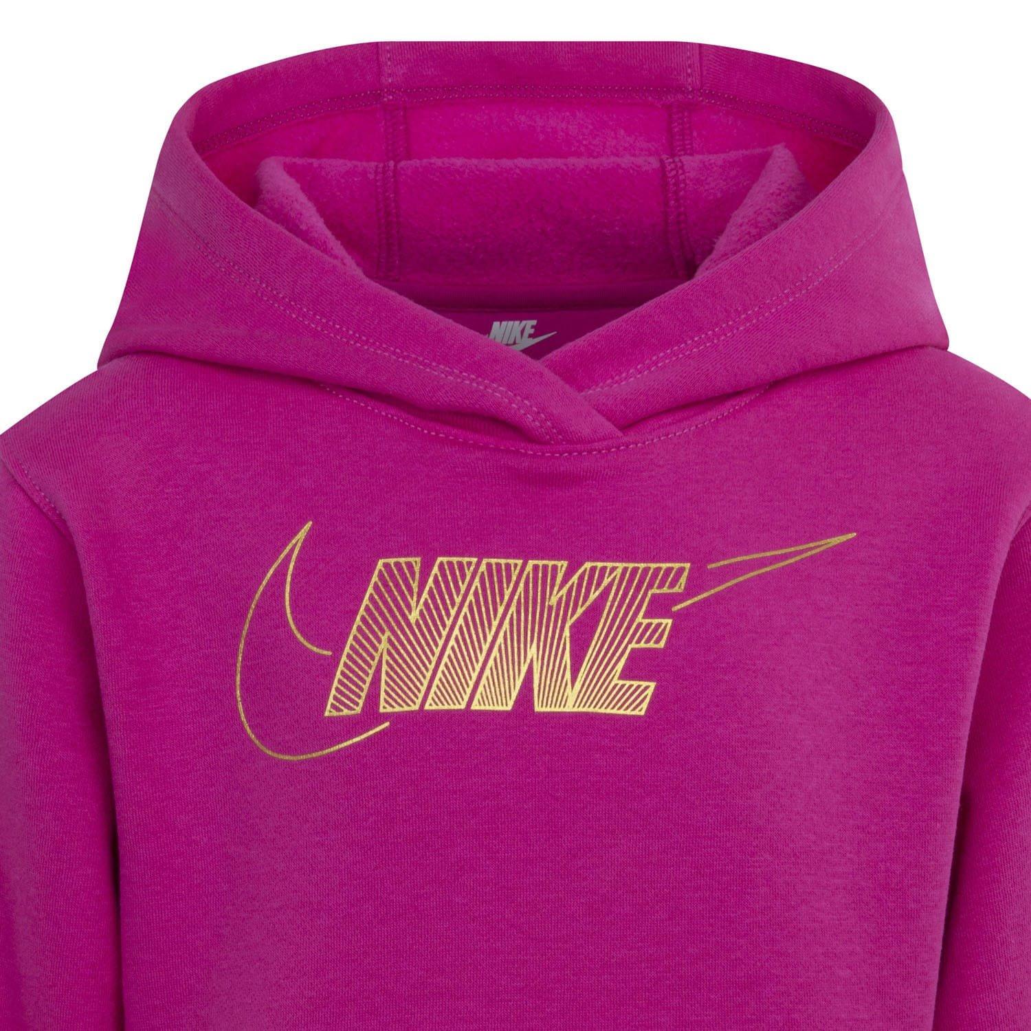 Pink - Nike - Club Fleece Hoodie - 3