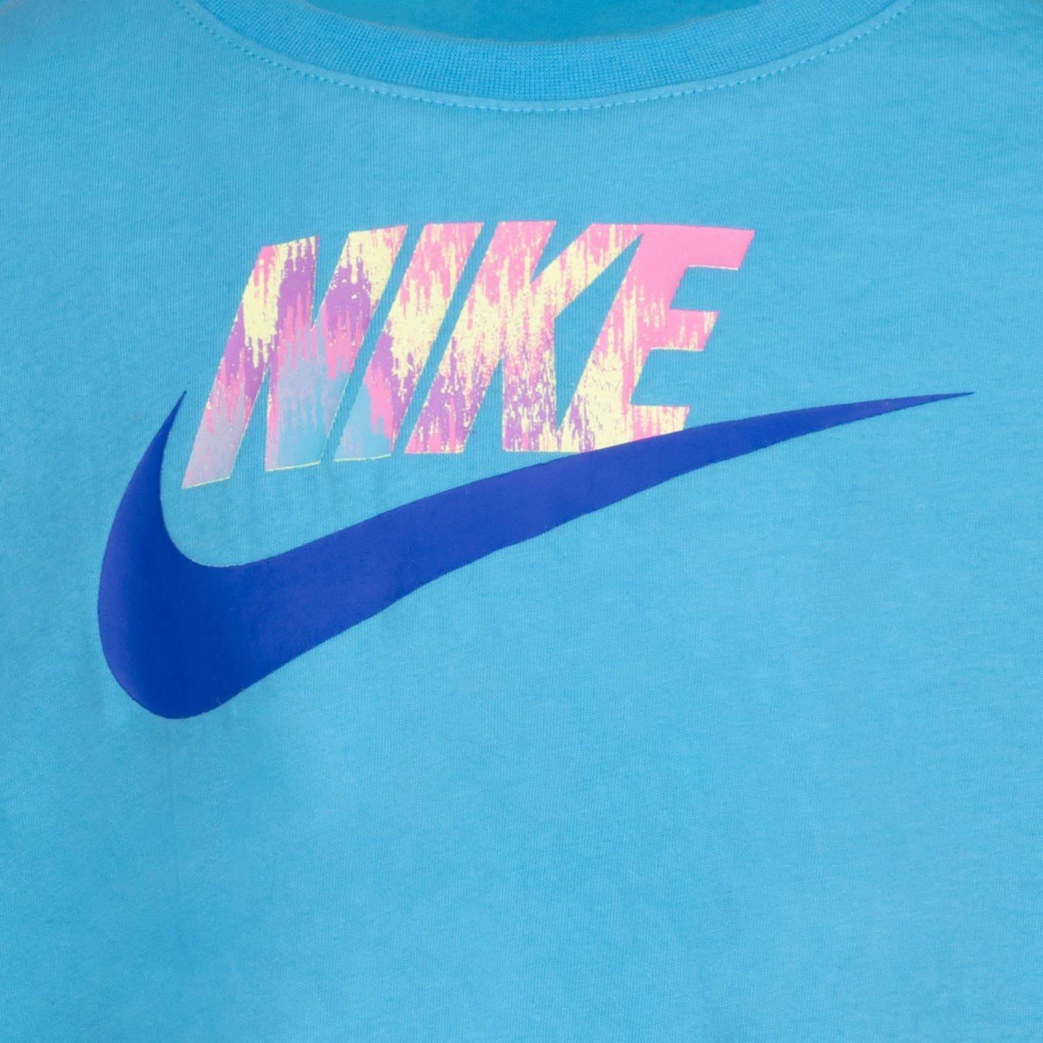 Blue - Nike - Digital Dye Futura T-Shirt - 3