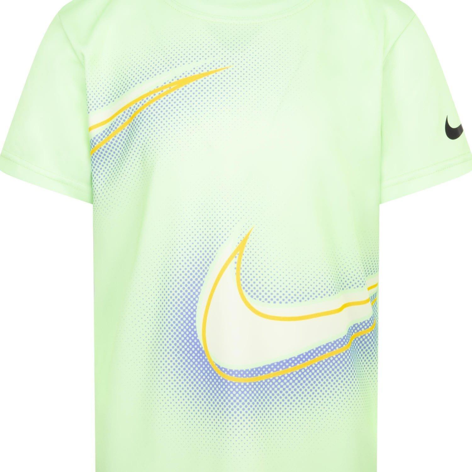 Green - Nike - Stacked Up Swoosh T-Shirt - 5