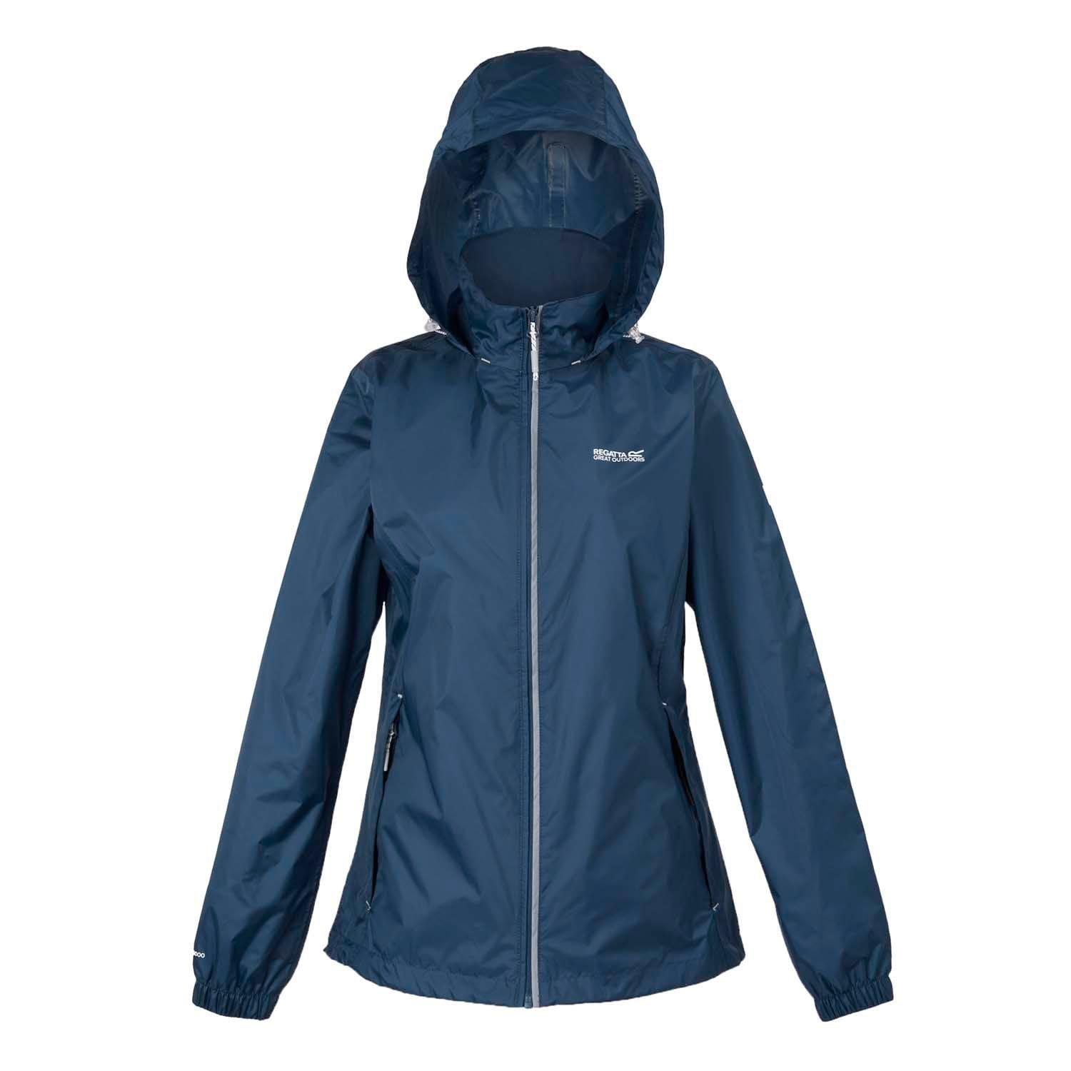 Blue - Regatta - Corinne IV Waterproof Packable Jacket - 1