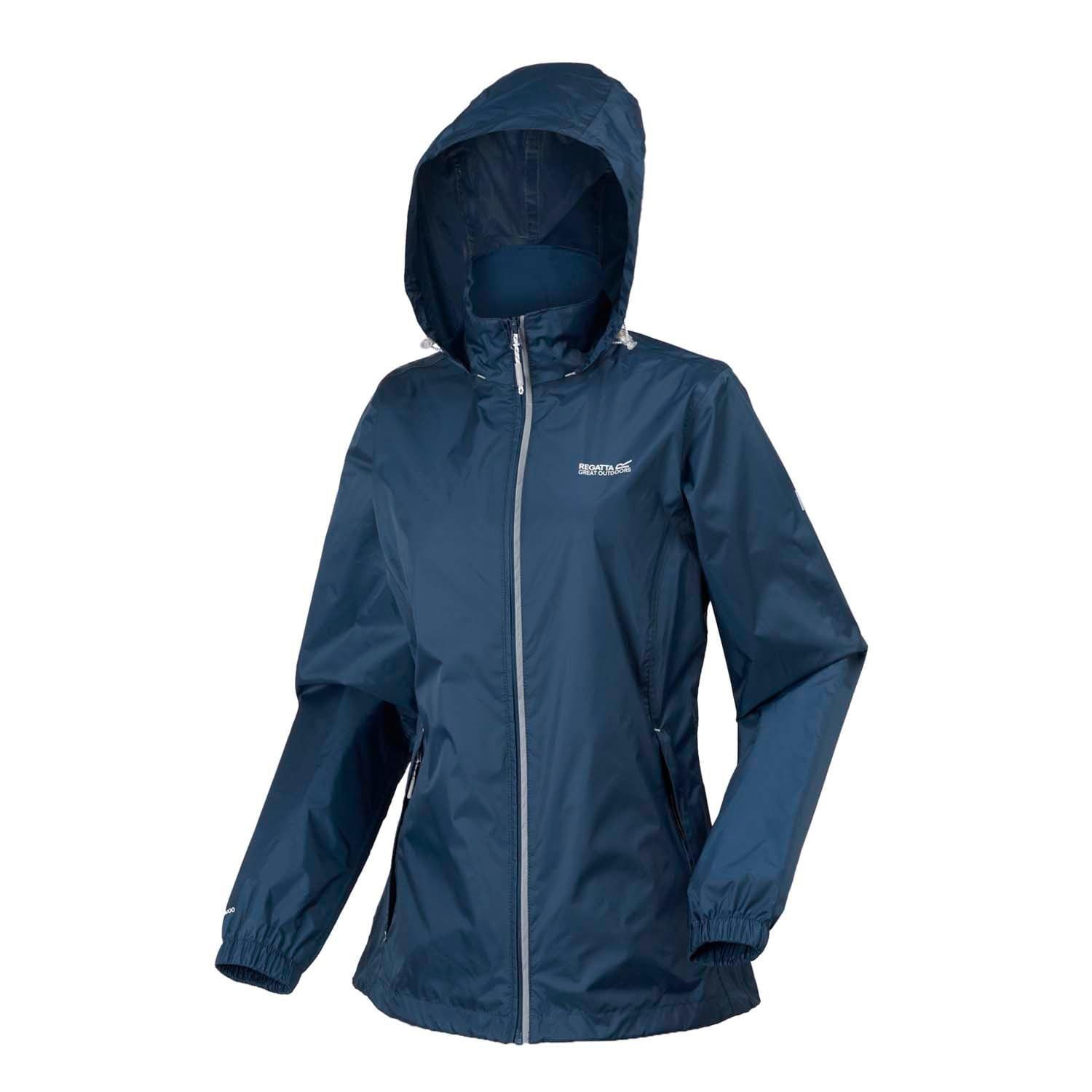Blue - Regatta - Corinne IV Waterproof Packable Jacket - 3